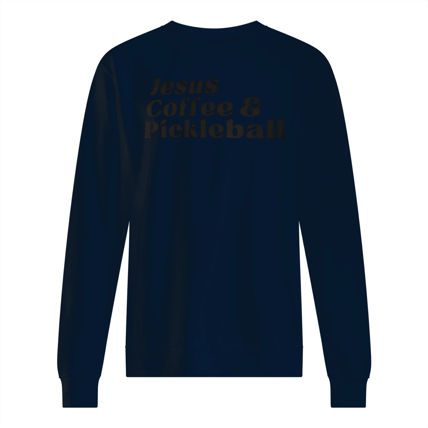 Jesus, Coffee & Pickleball Men’s Sweatshirt – Funny Gift