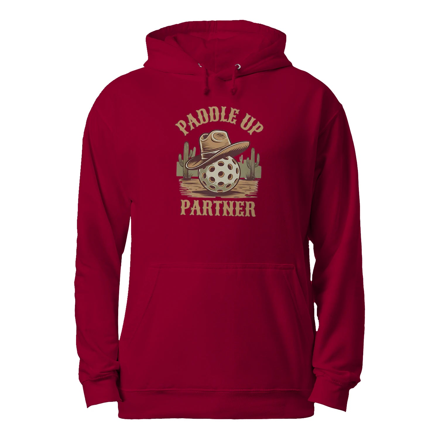 Paddle Up Partner Pickleball Men’s Hoodie – Funny Gift