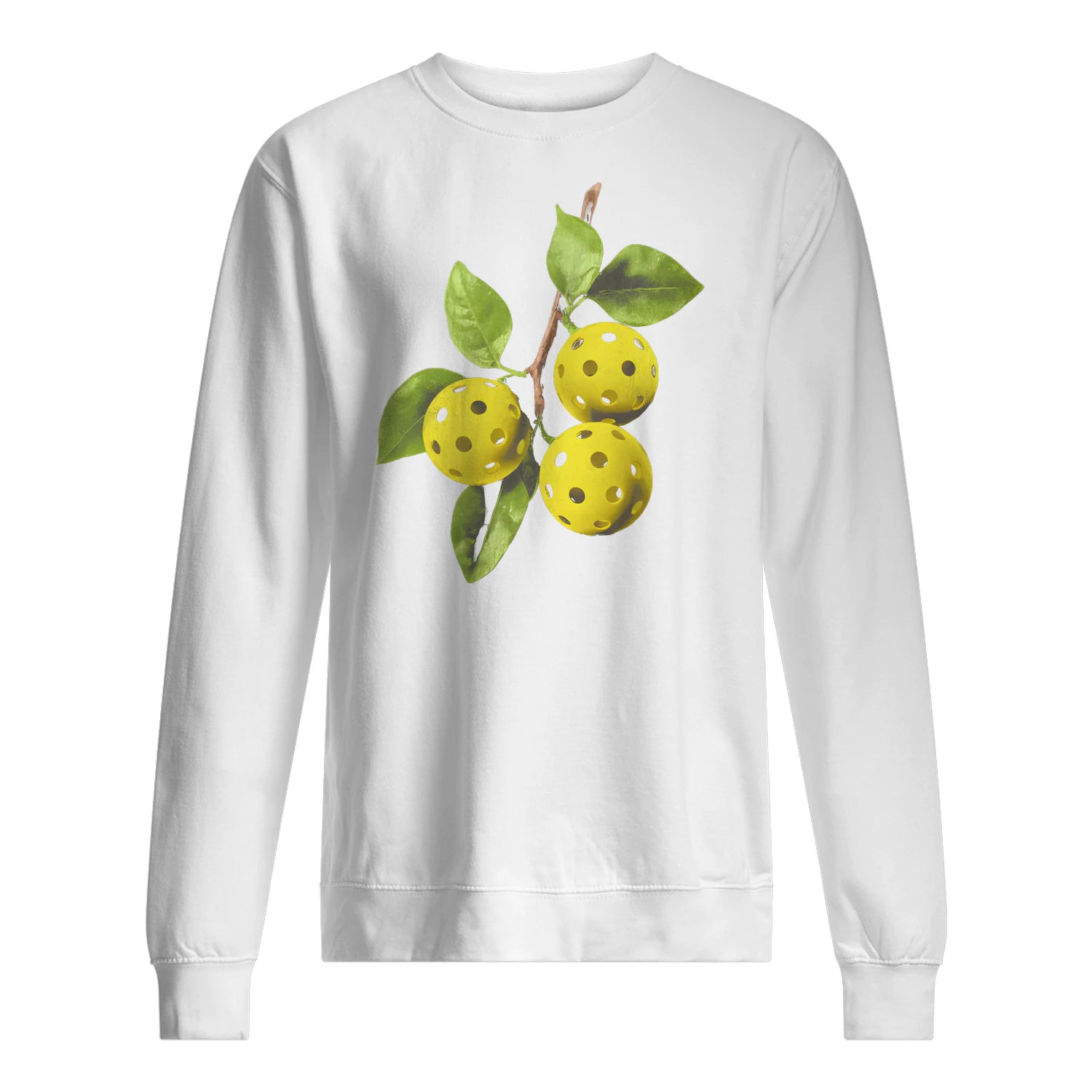 Pickleball Fruit Vibes Men’s Sweatshirt – Funny Gift