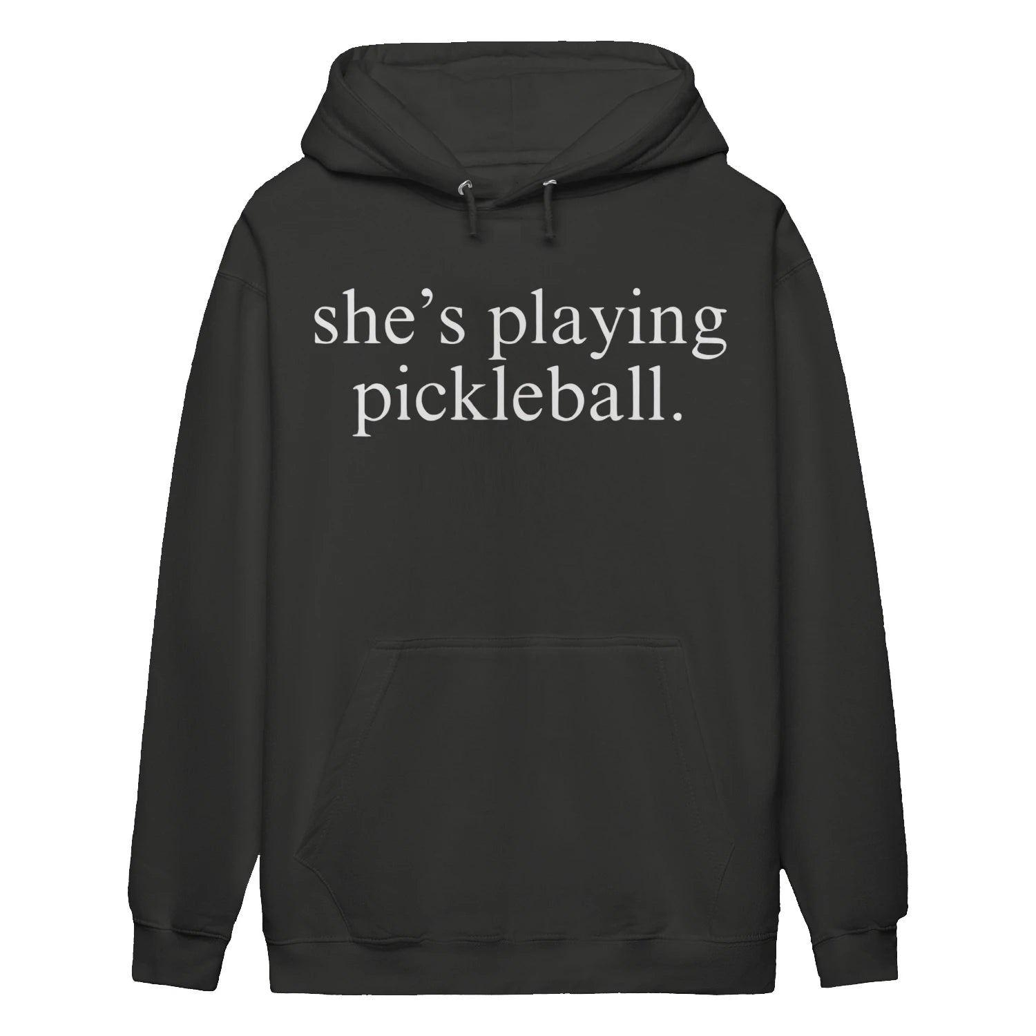she s playing pickleball Women’s Hoodie – Funny Gift