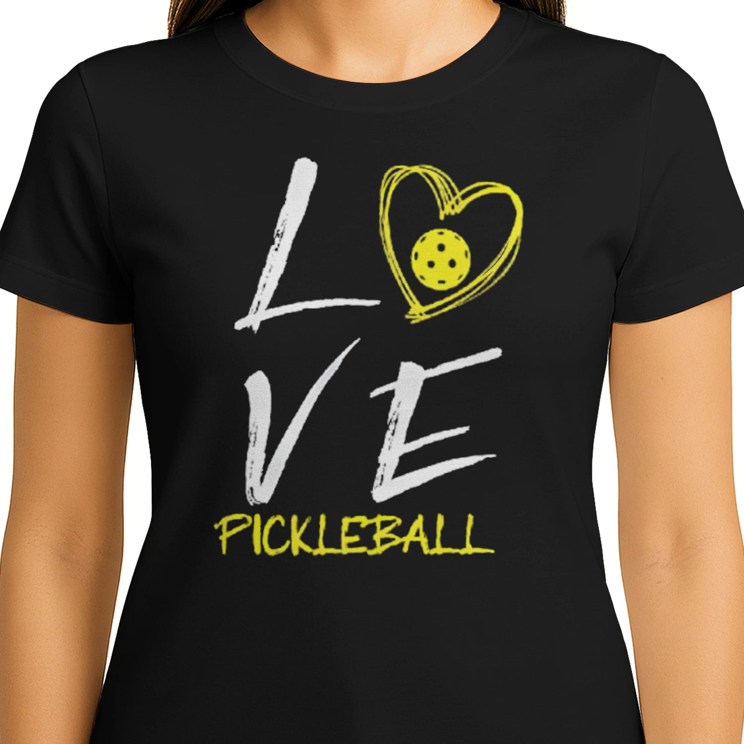 LOVE Pickleball for Women’s T-Shirt – Funny Gift