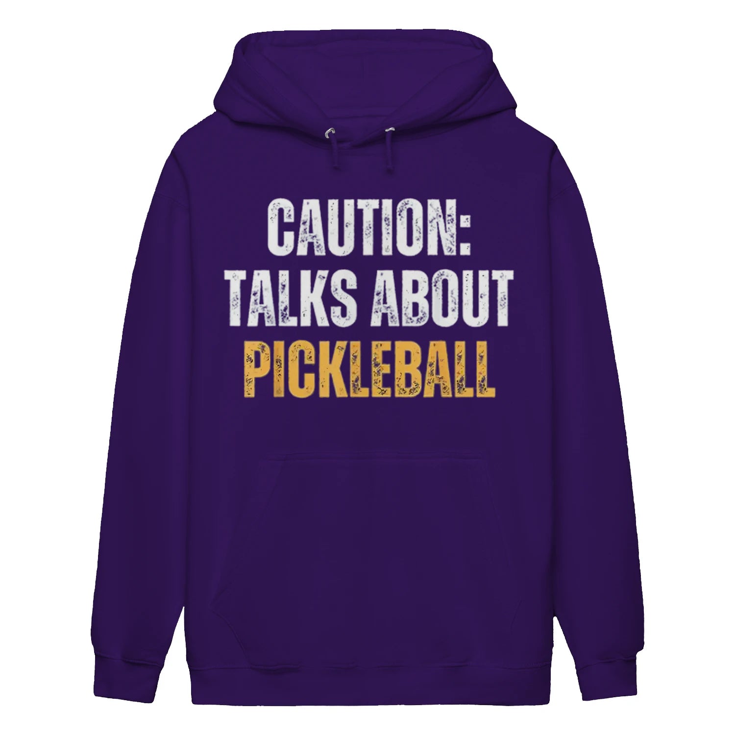 caution talks about pickleball Women’s Hoodie – Funny Gift