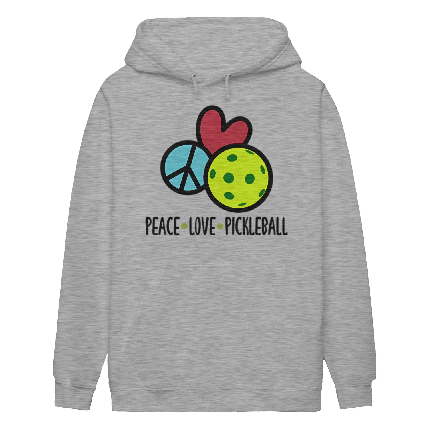 Pickleball Christmas Ornaments Men’s Hoodie – Funny Gift