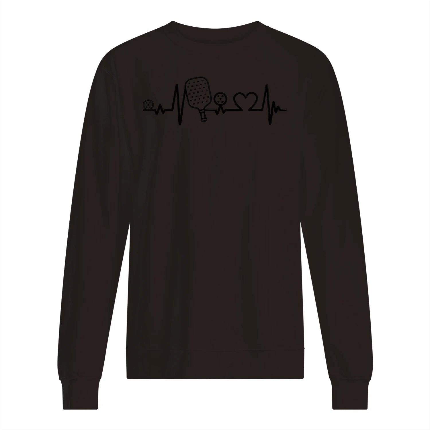 Pickleball Heartbeat Men’s Sweatshirt – Funny Gift