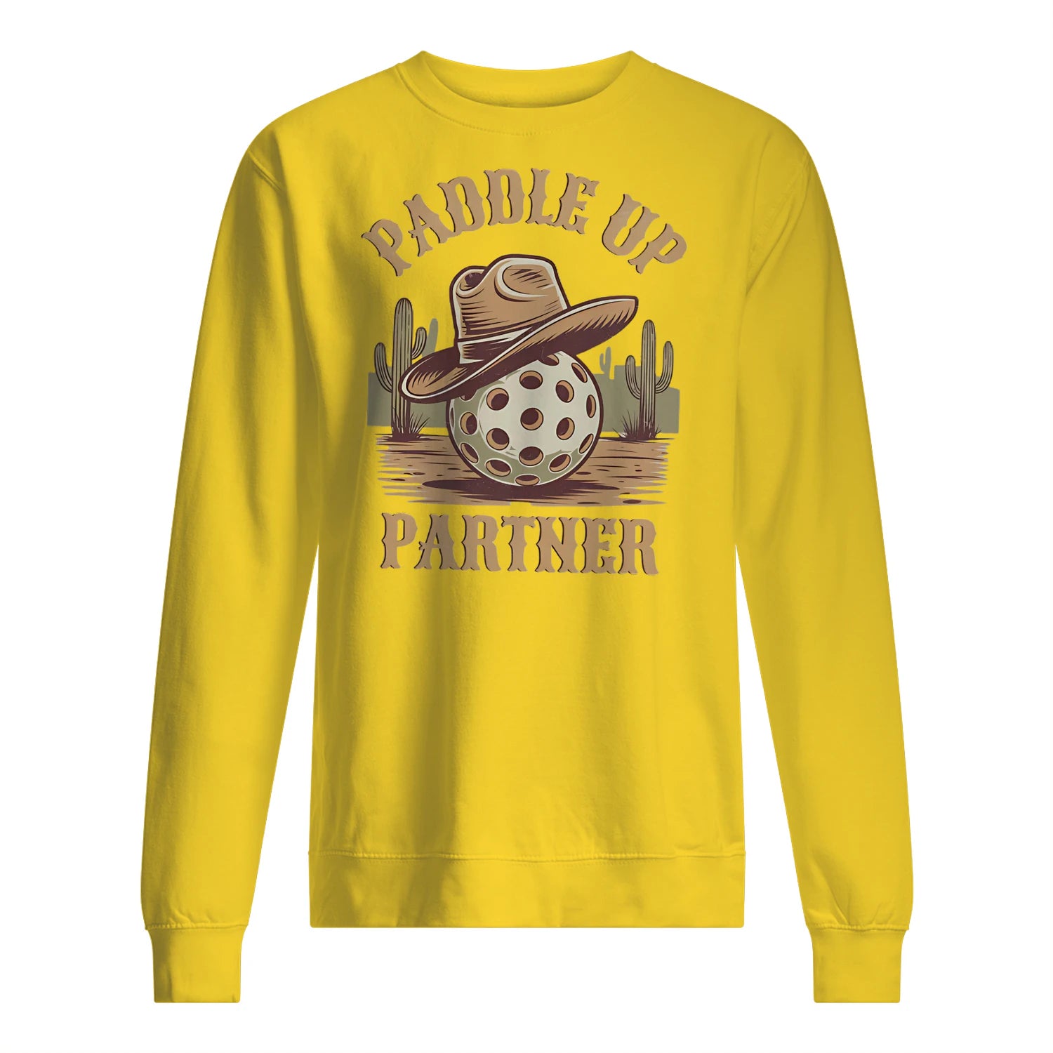 Paddle Up Partner Pickleball Men’s Sweatshirt – Funny Gift