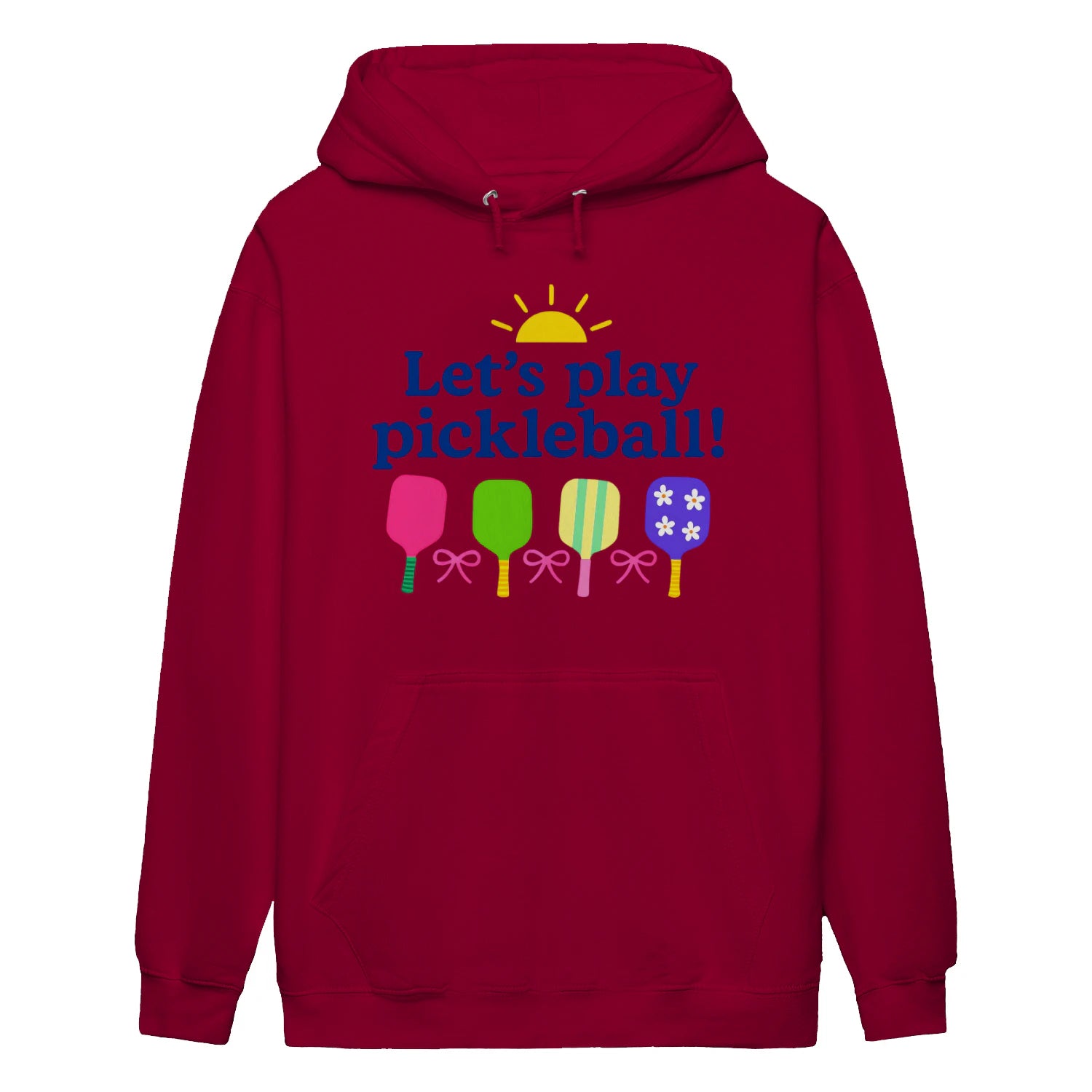 let s play pickleball Women’s Hoodie – Funny Gift