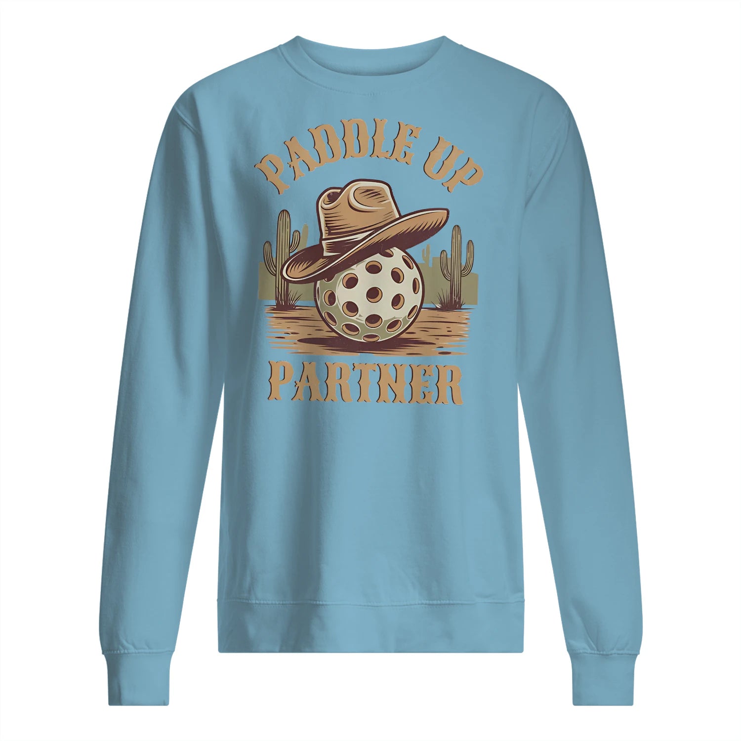 Paddle Up Partner Pickleball Men’s Sweatshirt – Funny Gift