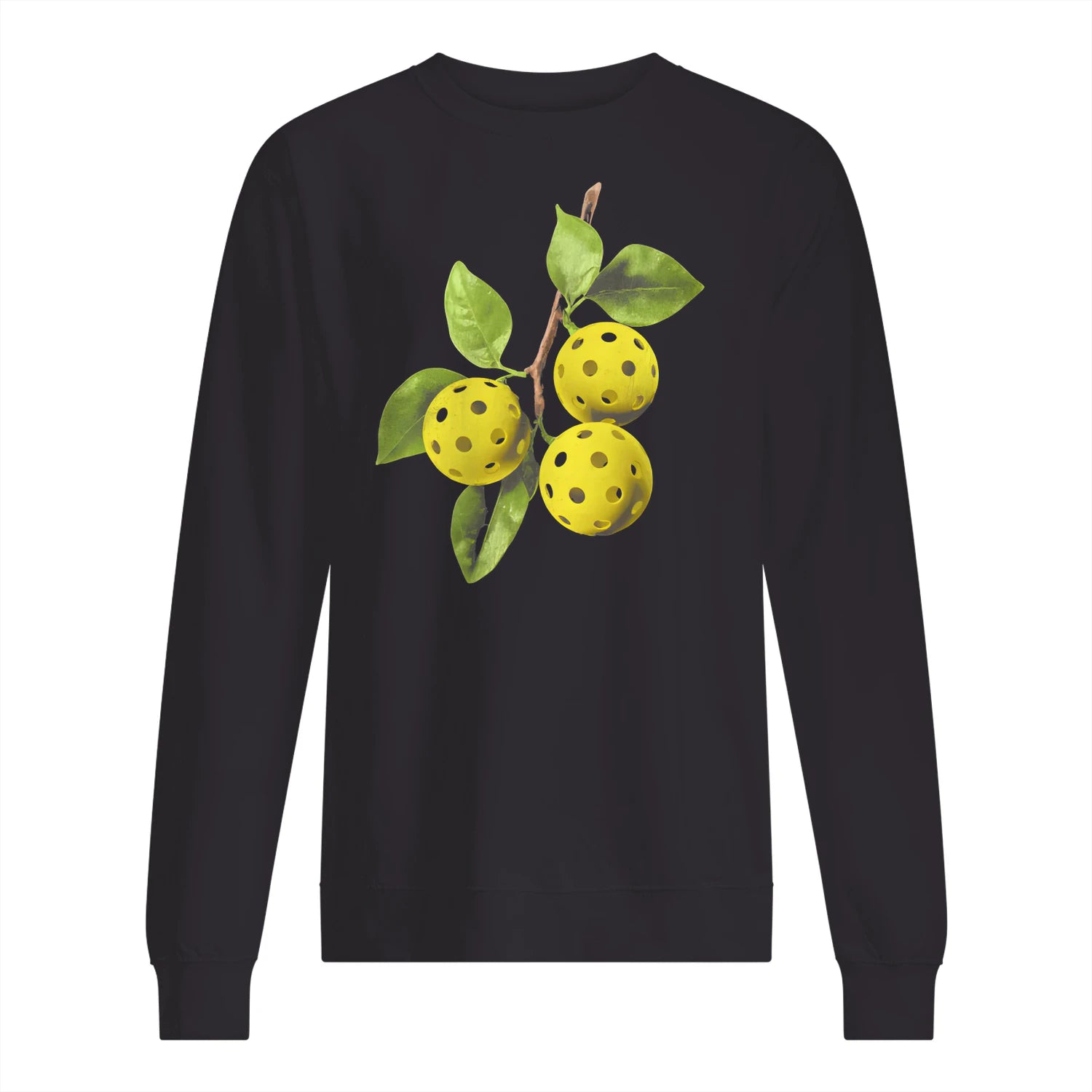 Pickleball Fruit Vibes Men’s Sweatshirt – Funny Gift