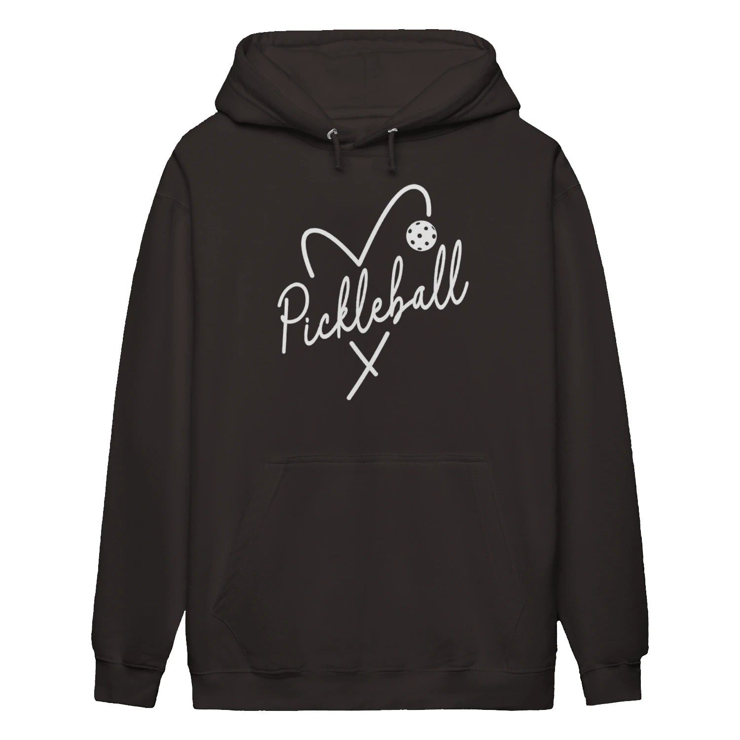 pickleball heart script Women’s Hoodie – Funny Gift