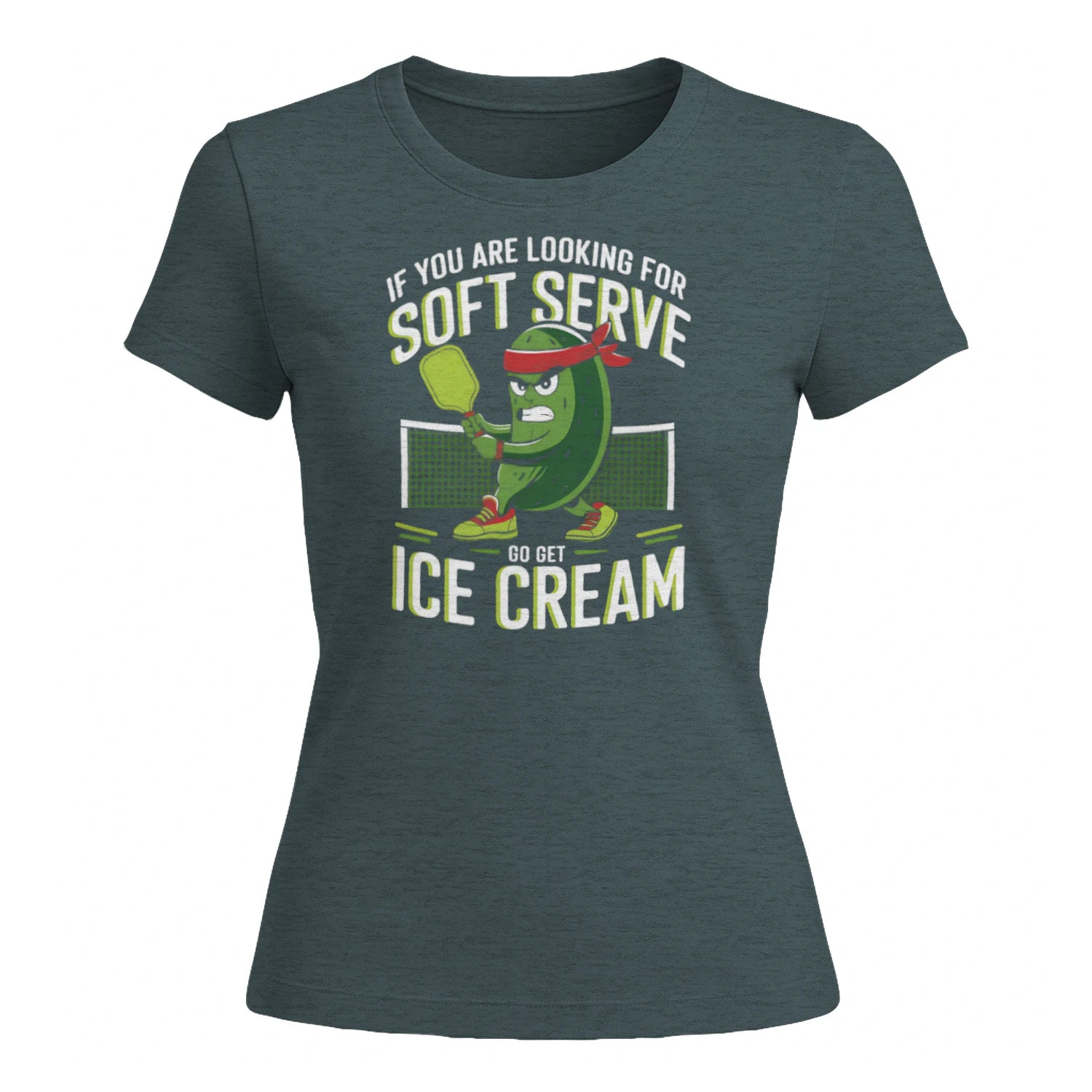 Pickleball & Ice Cream for Women’s T-Shirt – Funny Gift
