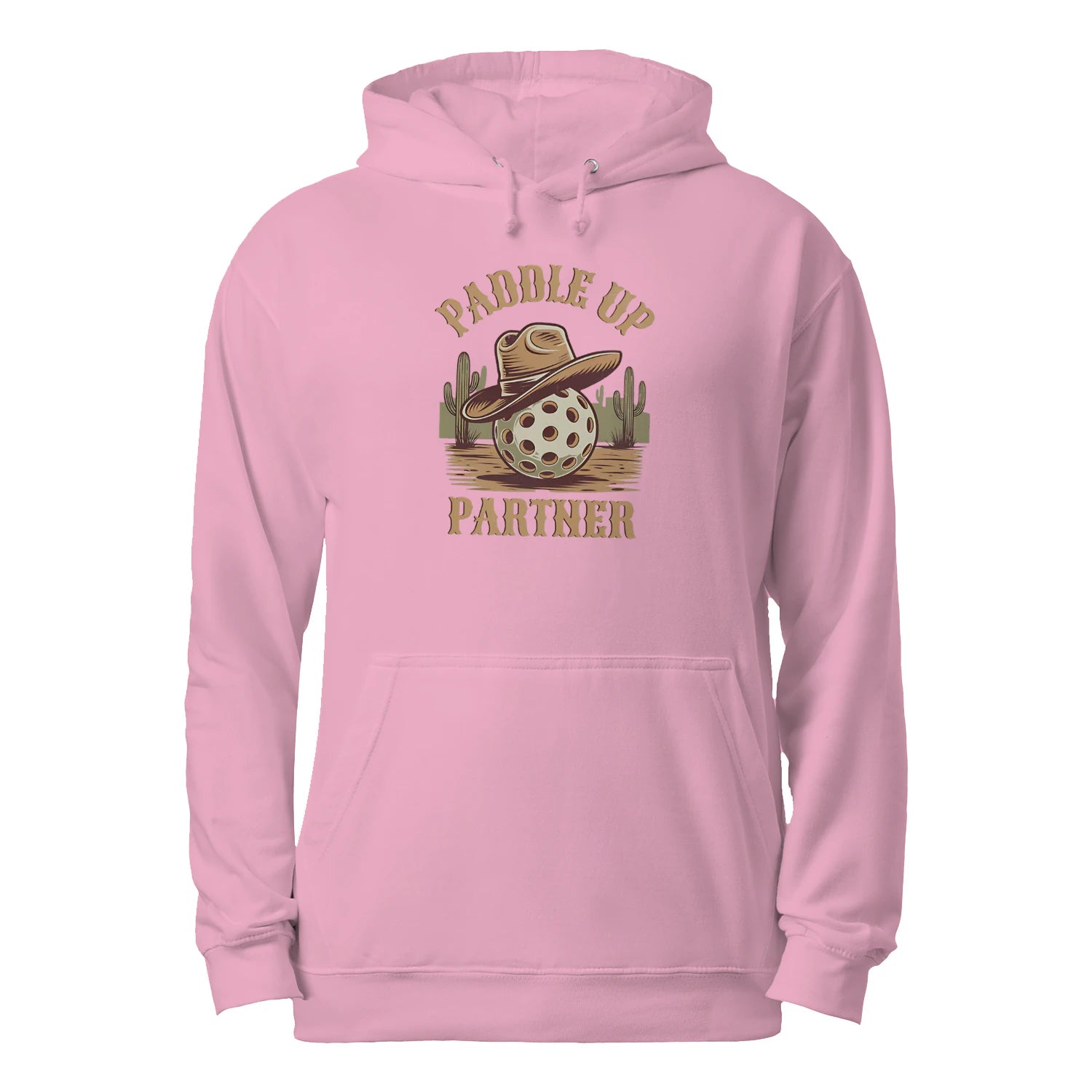 Paddle Up Partner Pickleball Men’s Hoodie – Funny Gift