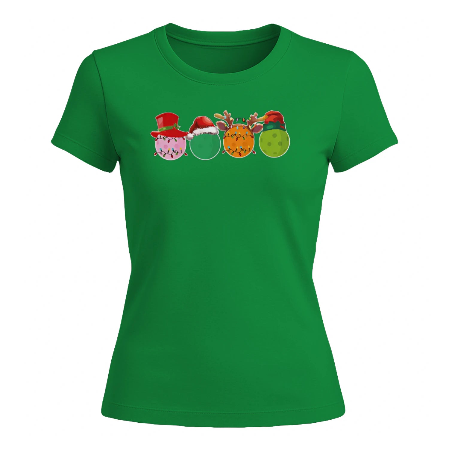 Pickleball Christmas Ornaments for Women’s T-Shirt – Funny Gift