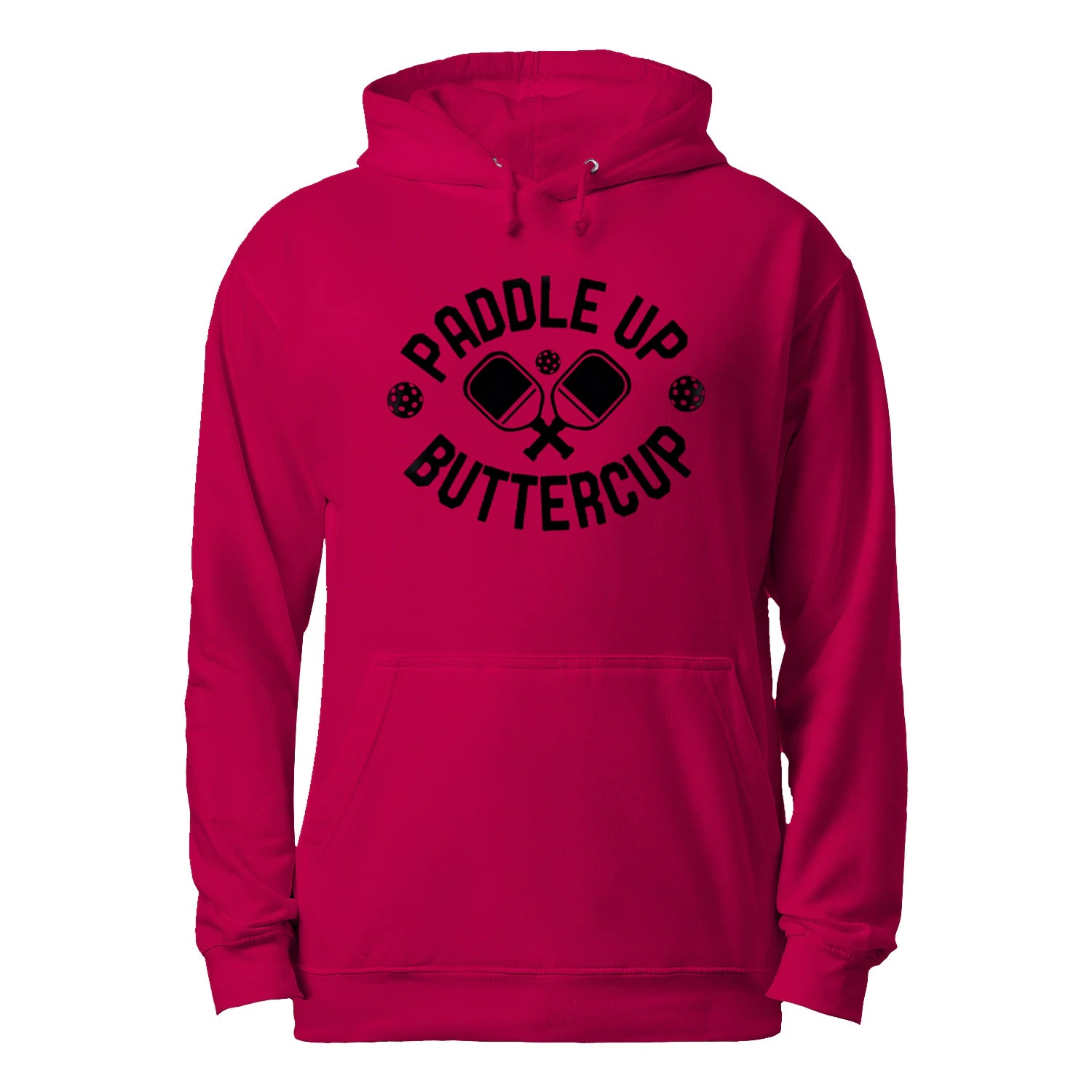 Paddle Up Buttercup Pickleball Men’s Hoodie – Funny Gift
