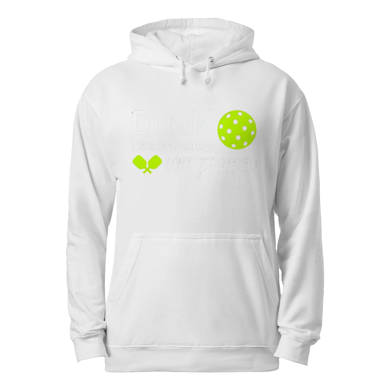 Dink Responsibly Pickleball Men’s Hoodie – Funny Gift