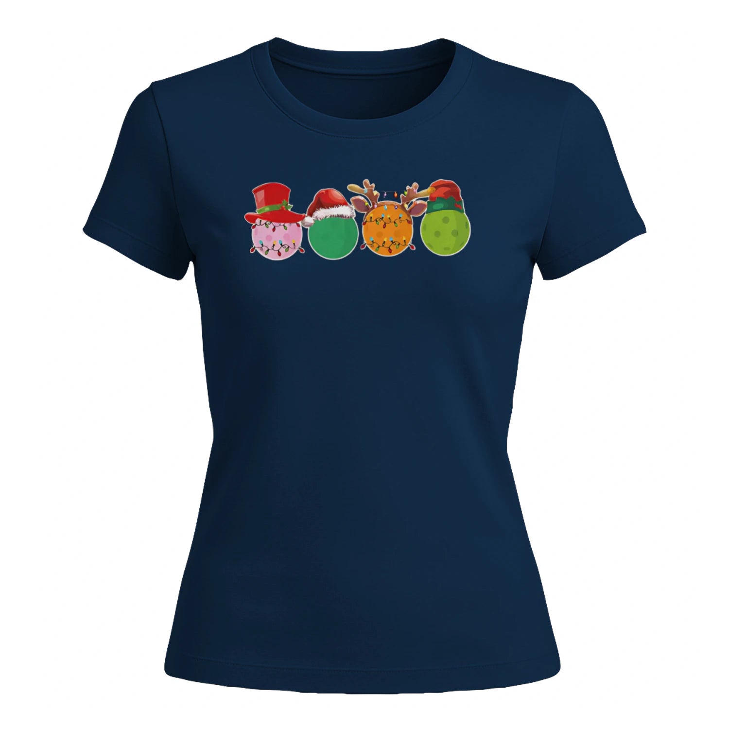 Pickleball Christmas Ornaments for Women’s T-Shirt – Funny Gift