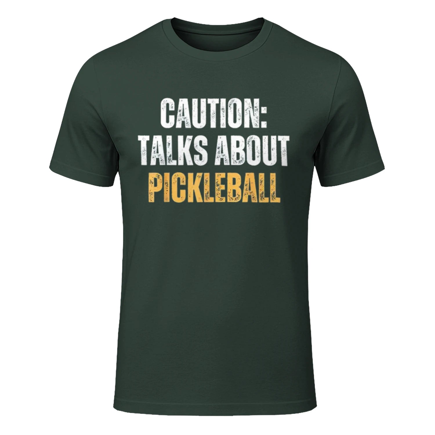 Caution: Talks About Pickleball T-Shirt – Funny Gift