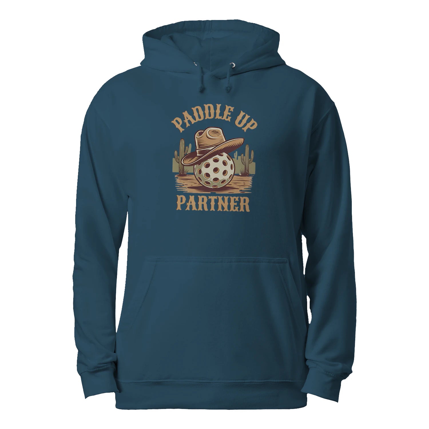 Paddle Up Partner Pickleball Men’s Hoodie – Funny Gift