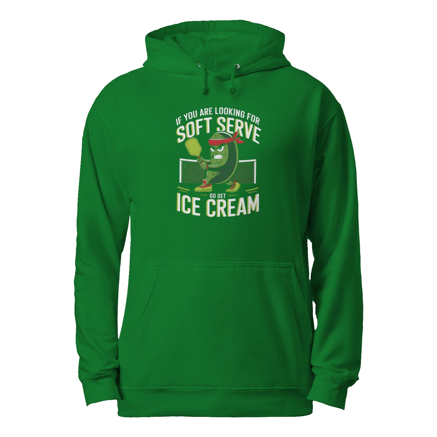 Pickleball & Ice Cream Men’s Hoodie – Funny Gift