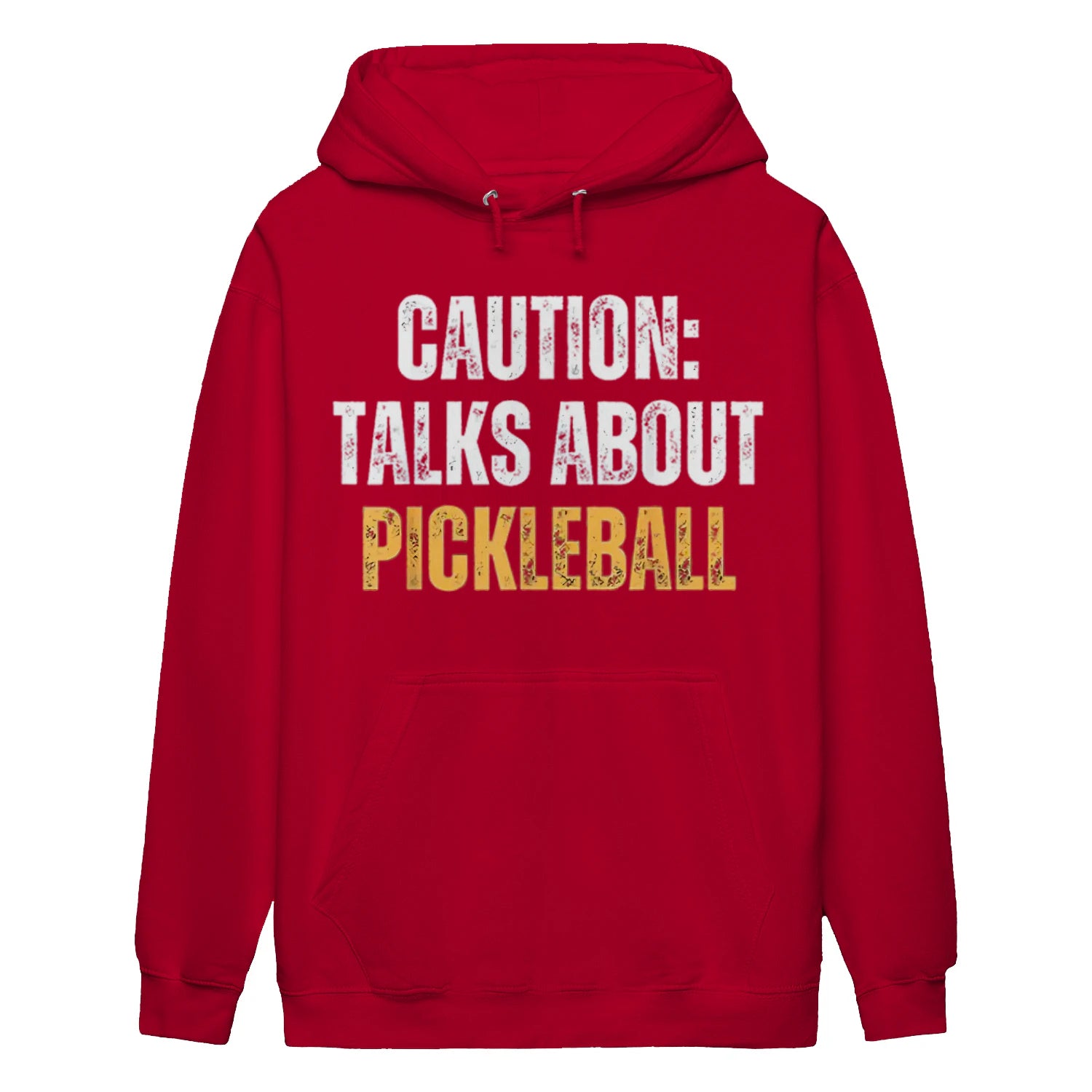 caution talks about pickleball Women’s Hoodie – Funny Gift