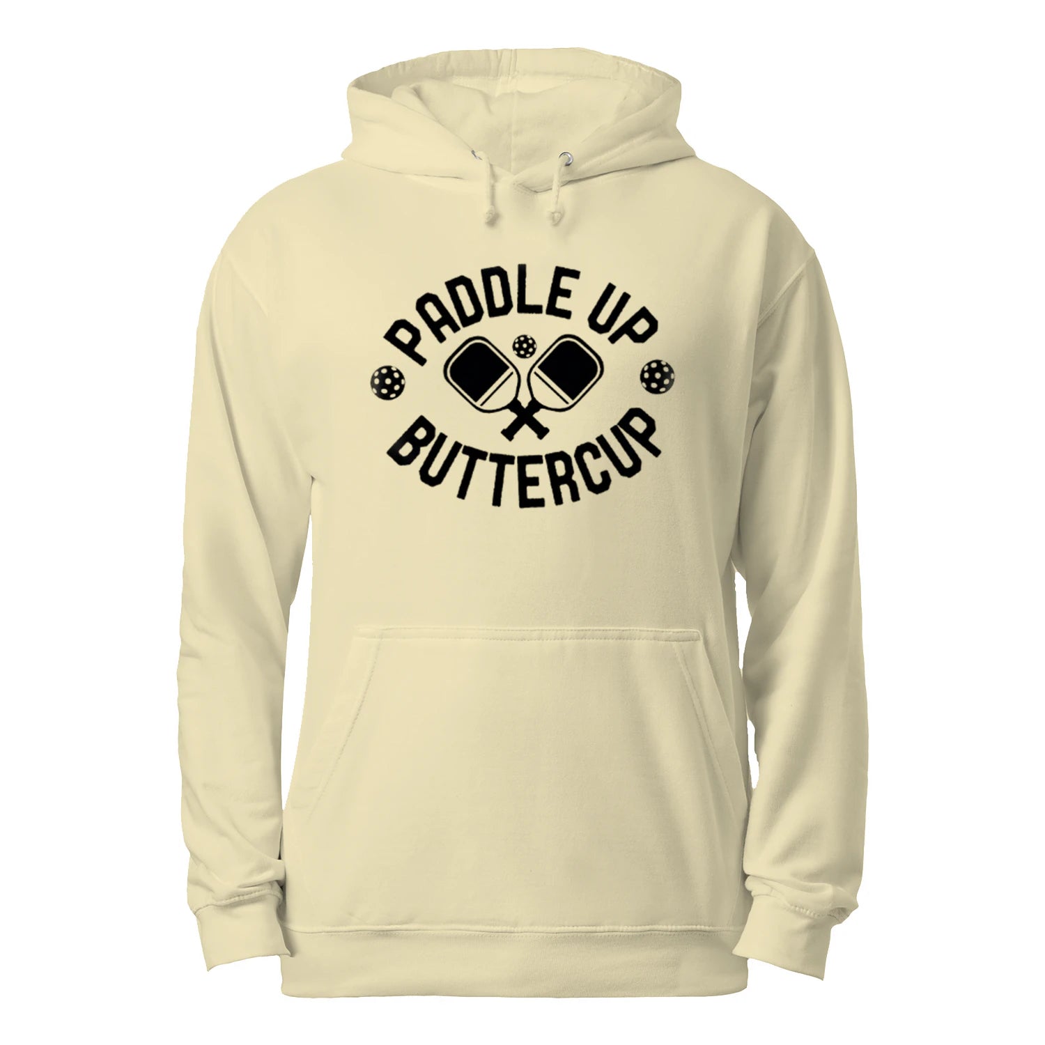 Paddle Up Buttercup Pickleball Men’s Hoodie – Funny Gift