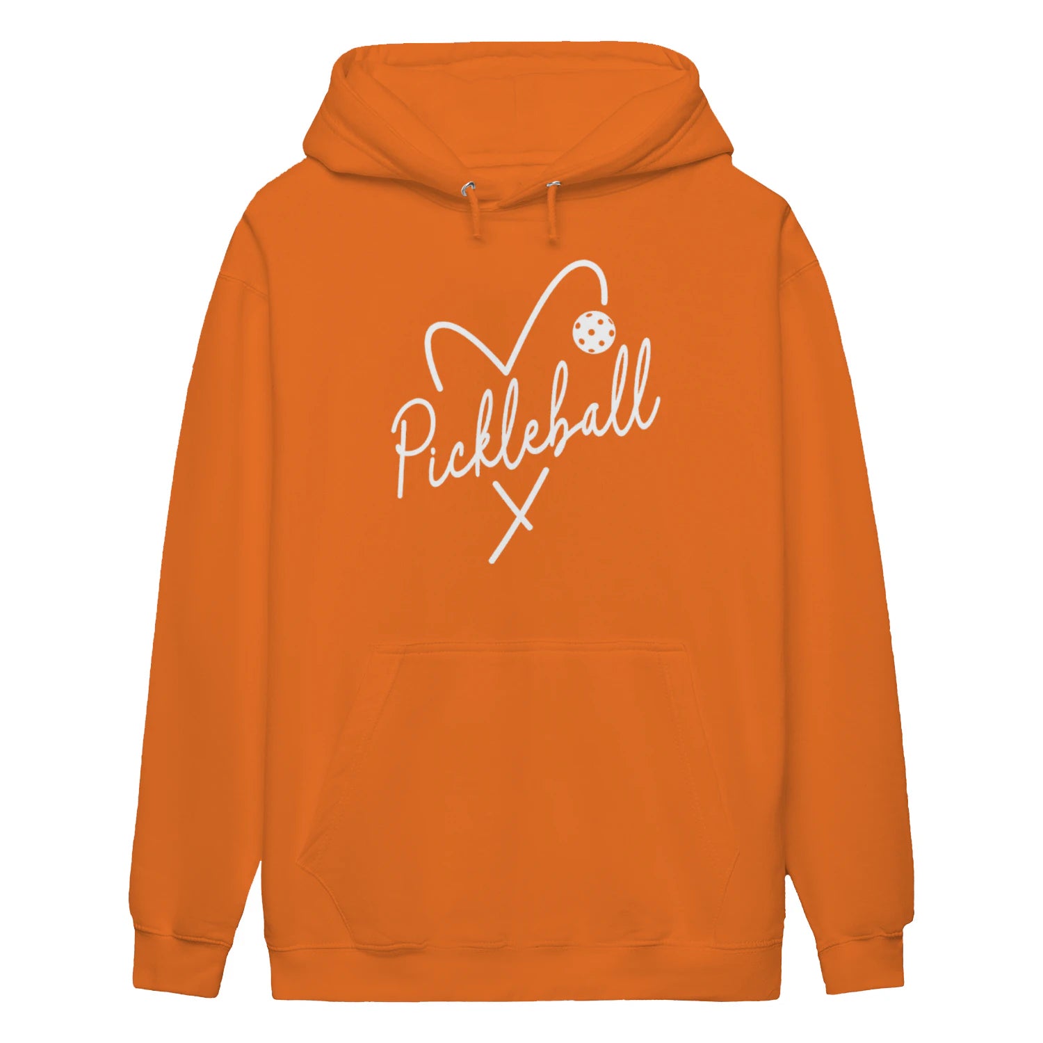 pickleball heart script Women’s Hoodie – Funny Gift
