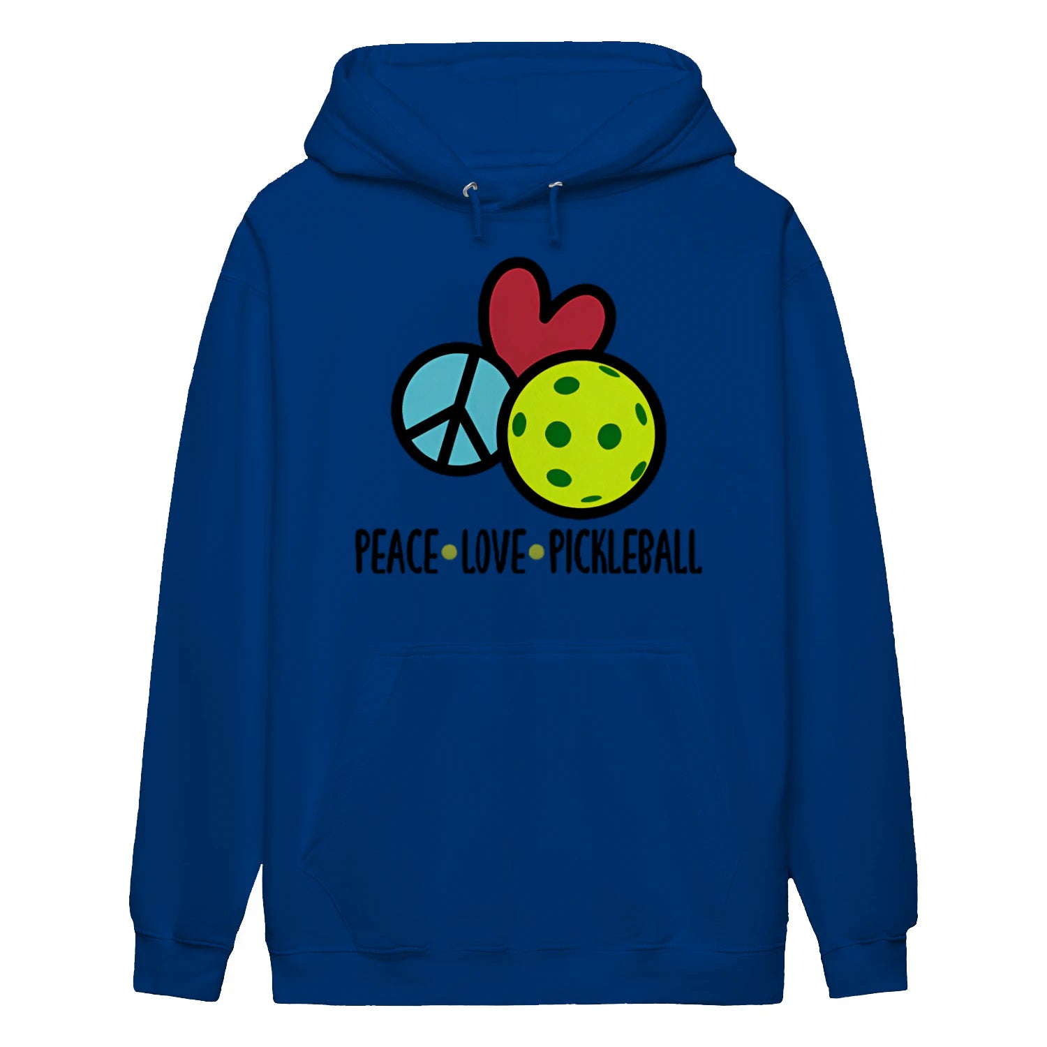 Pickleball Christmas Ornaments Men’s Hoodie – Funny Gift