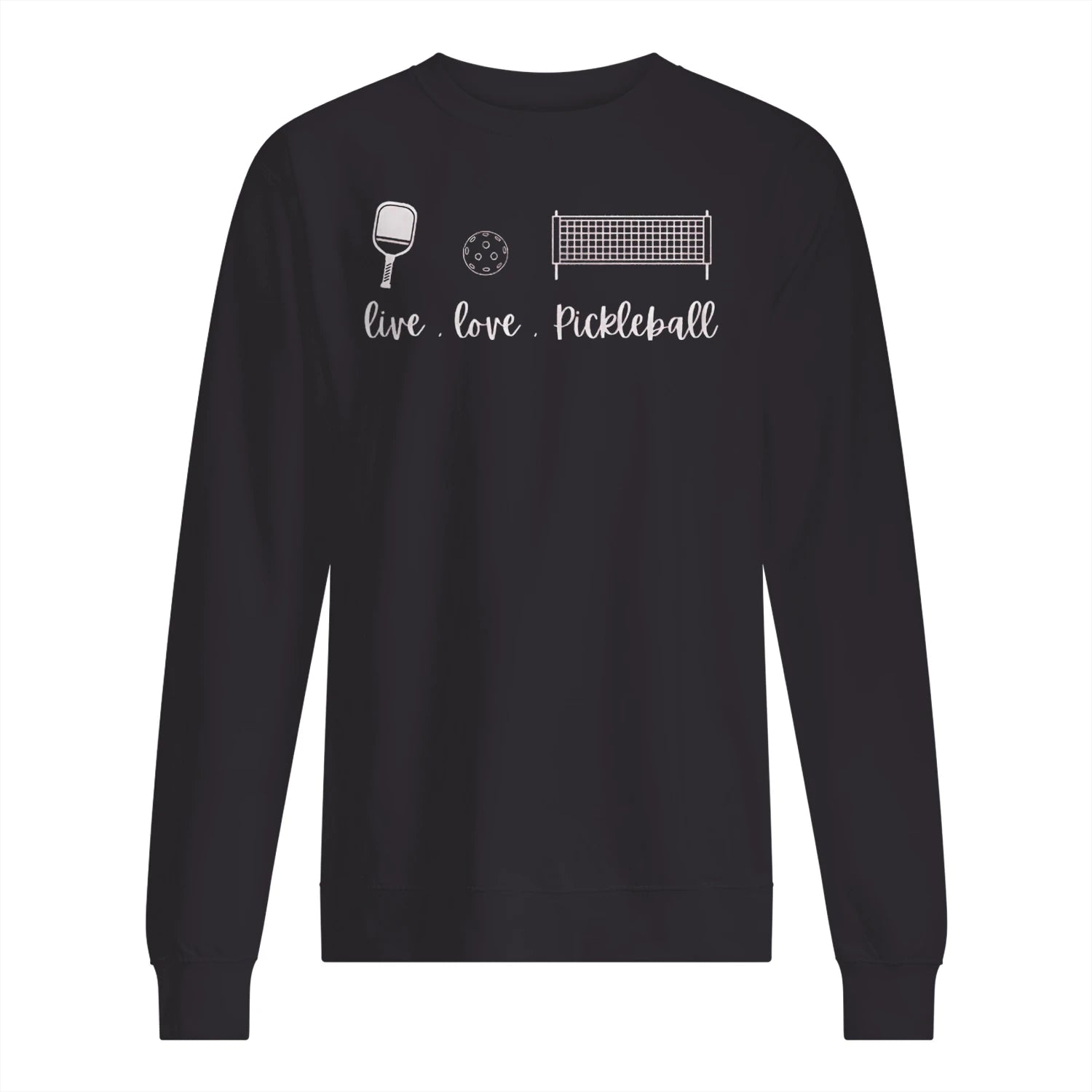 Eat. Love. Pickleball Men’s Sweatshirt – Funny Gift