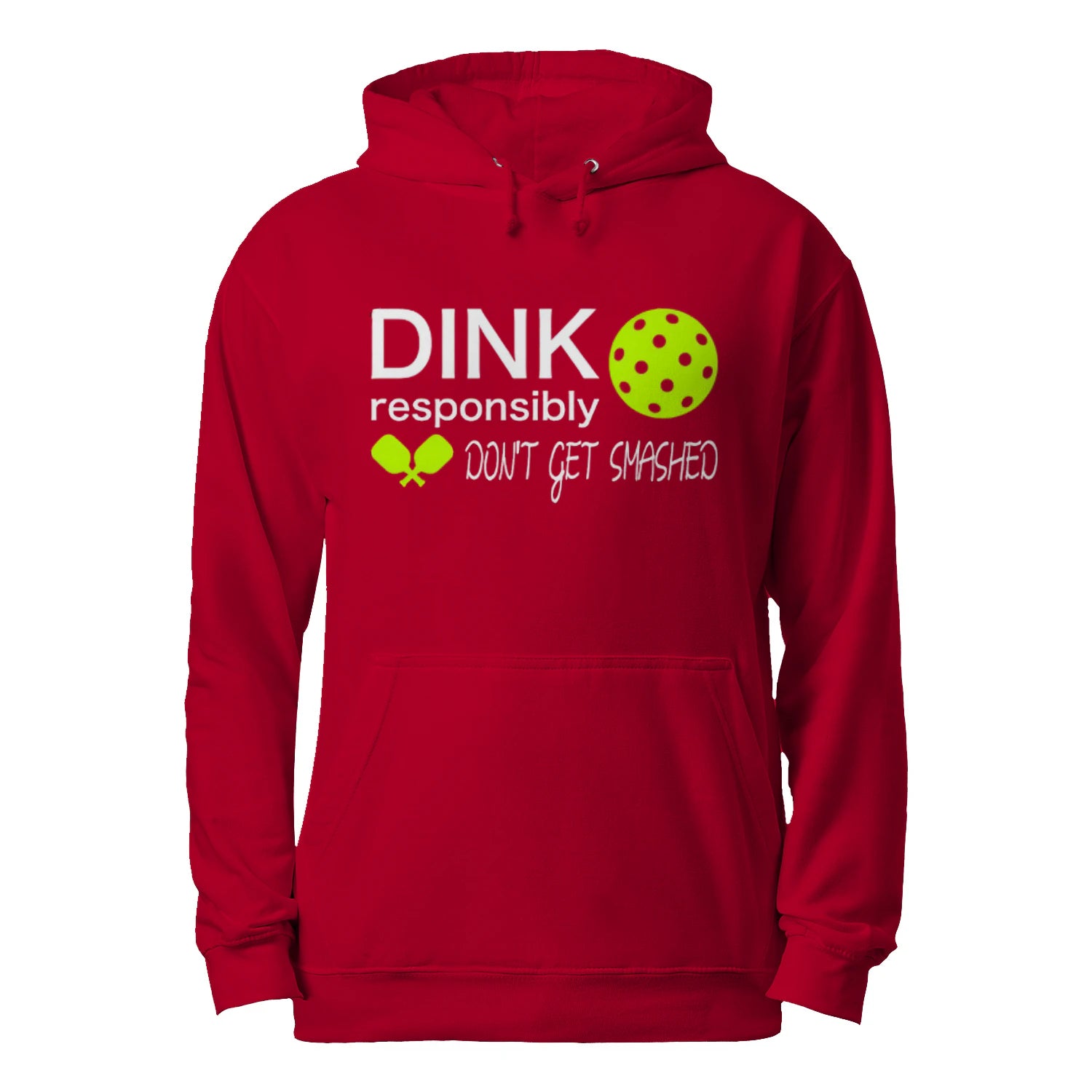 Dink Responsibly Pickleball Men’s Hoodie – Funny Gift