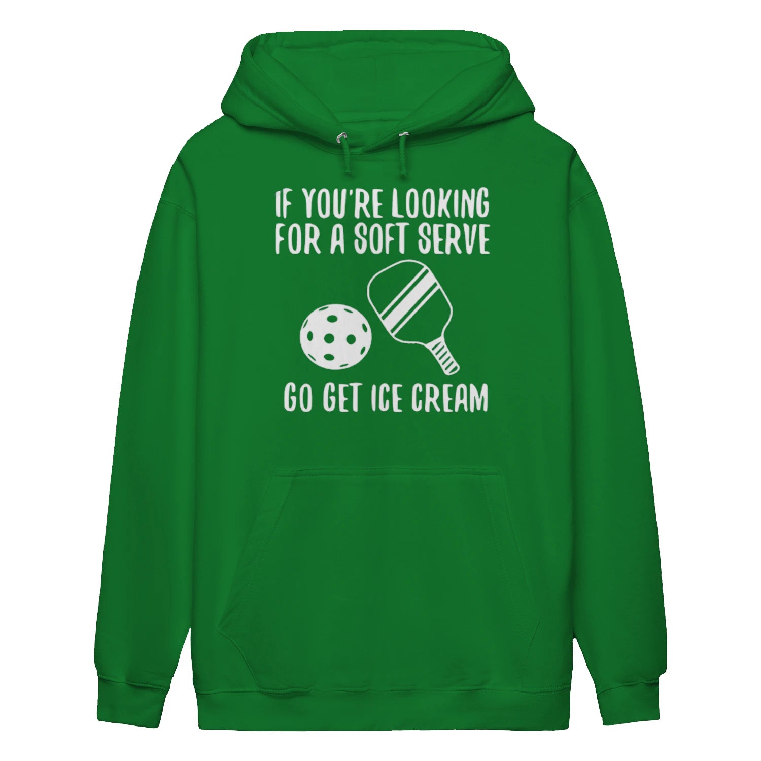 soft serve joke pickleball Women’s Hoodie – Funny Gift
