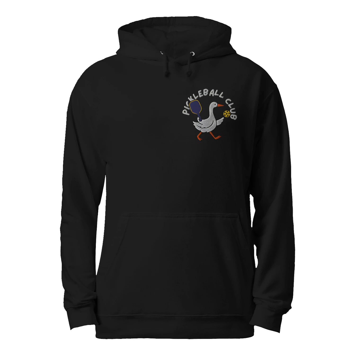 Pickleball Penguin Men’s Hoodie – Funny Gift