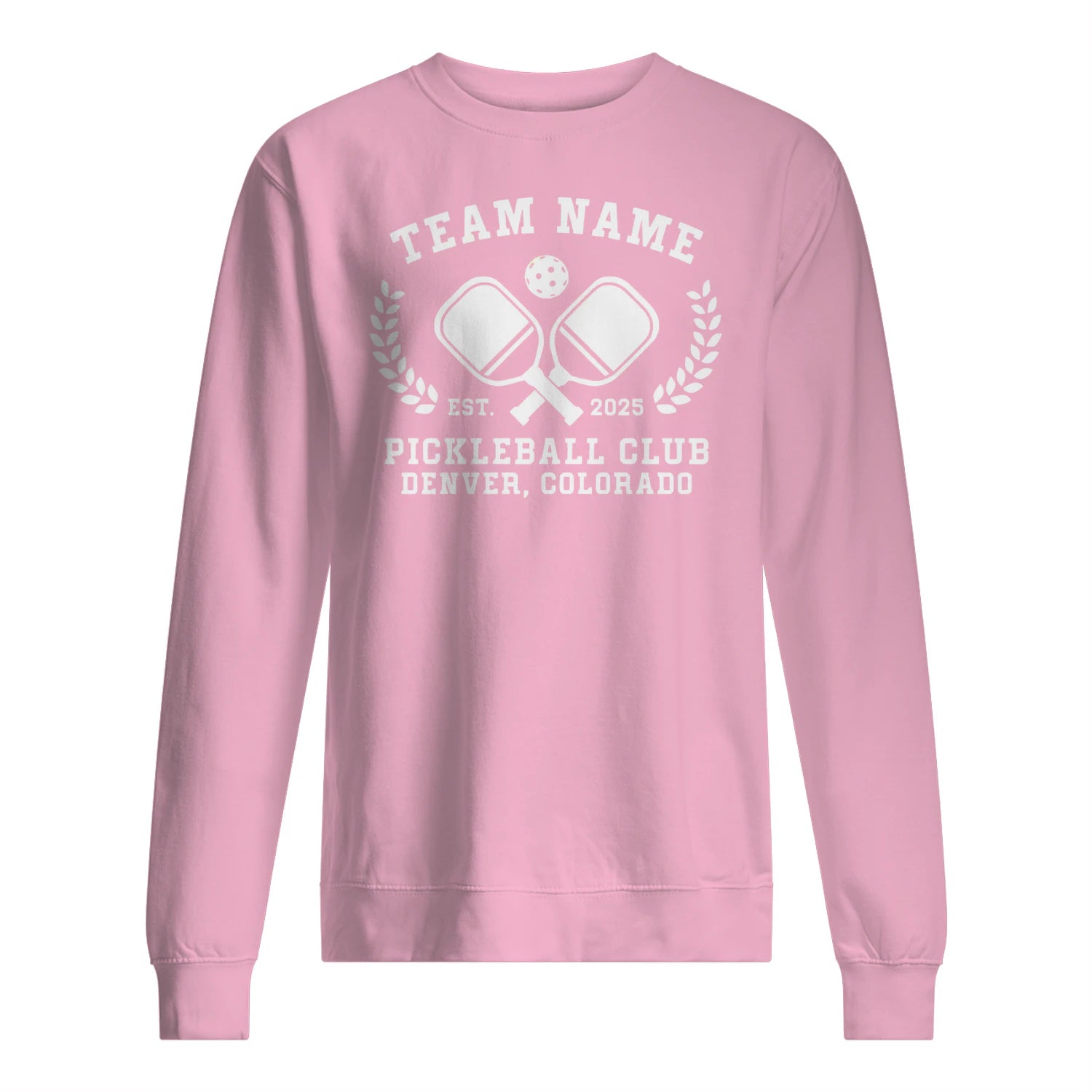 Pickleball Club Team Name Men’s Sweatshirt – Funny Gift