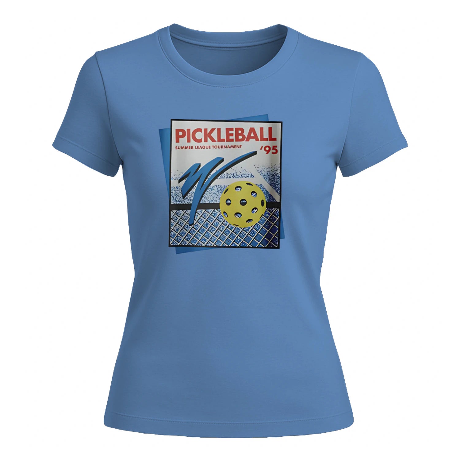 Retro Pickleball Court for Women’s T-Shirt – Funny Gift