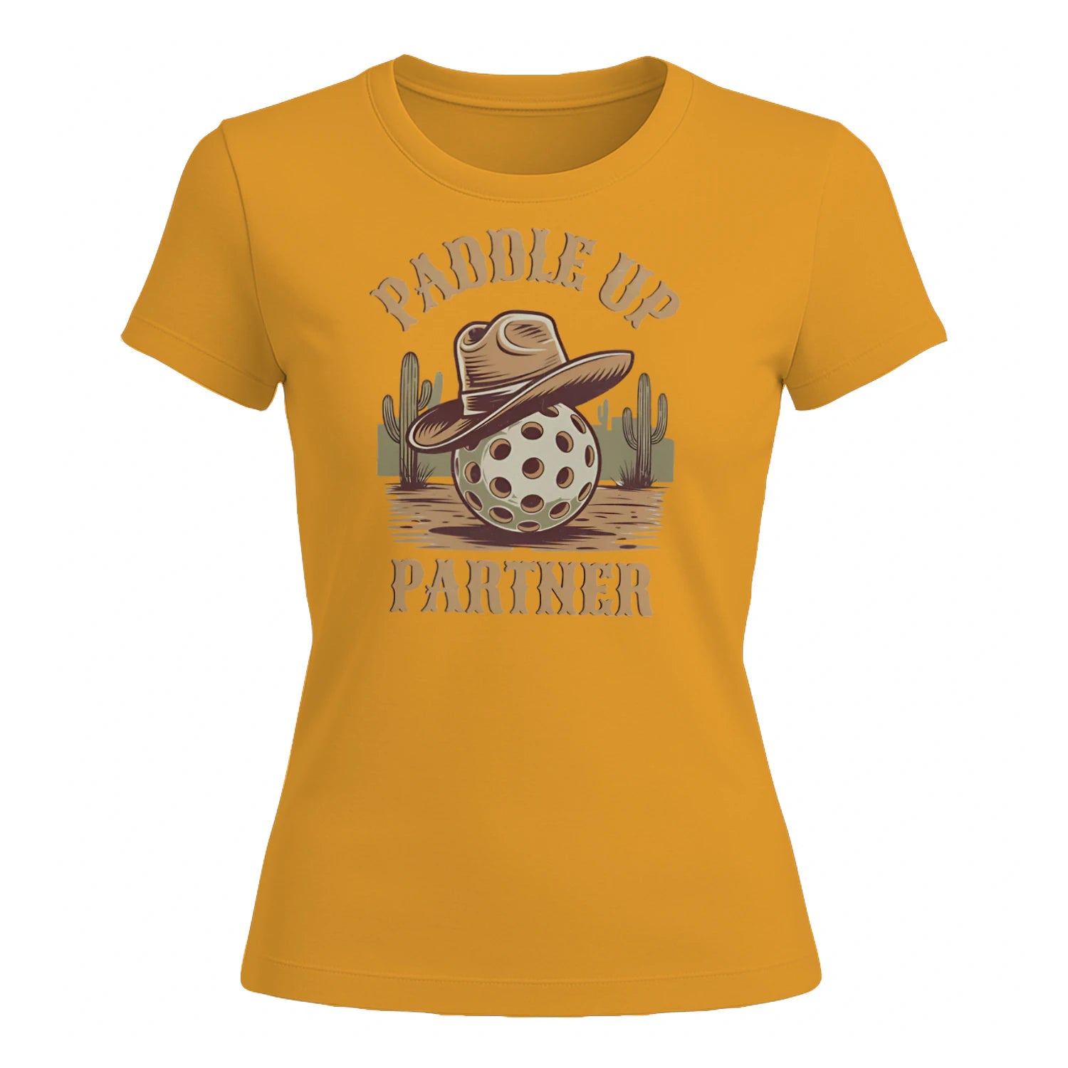 Paddle Up Partner for Pickleball Women’s T-Shirt – Funny Gift