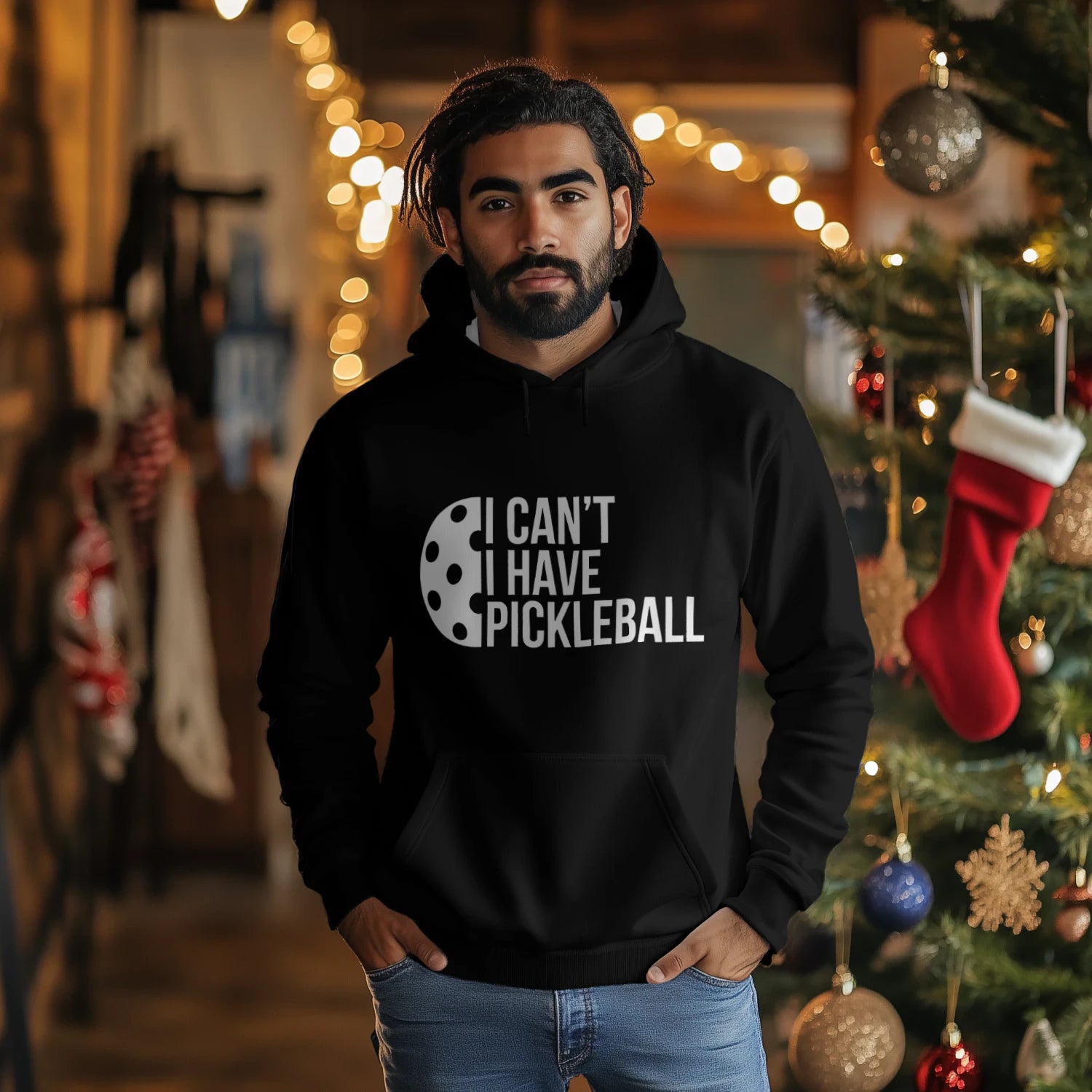 I Can’t, I Have Pickleball Men’s Hoodie – Funny Gift