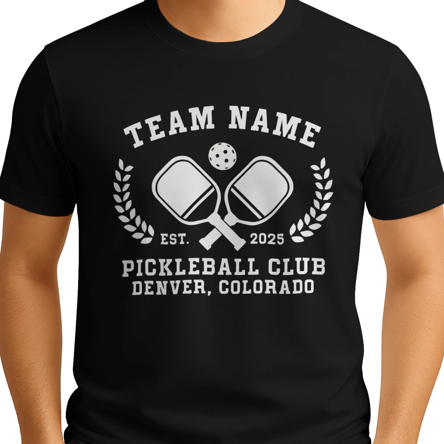 Pickleball Club Team Name T-Shirt – Funny Gift