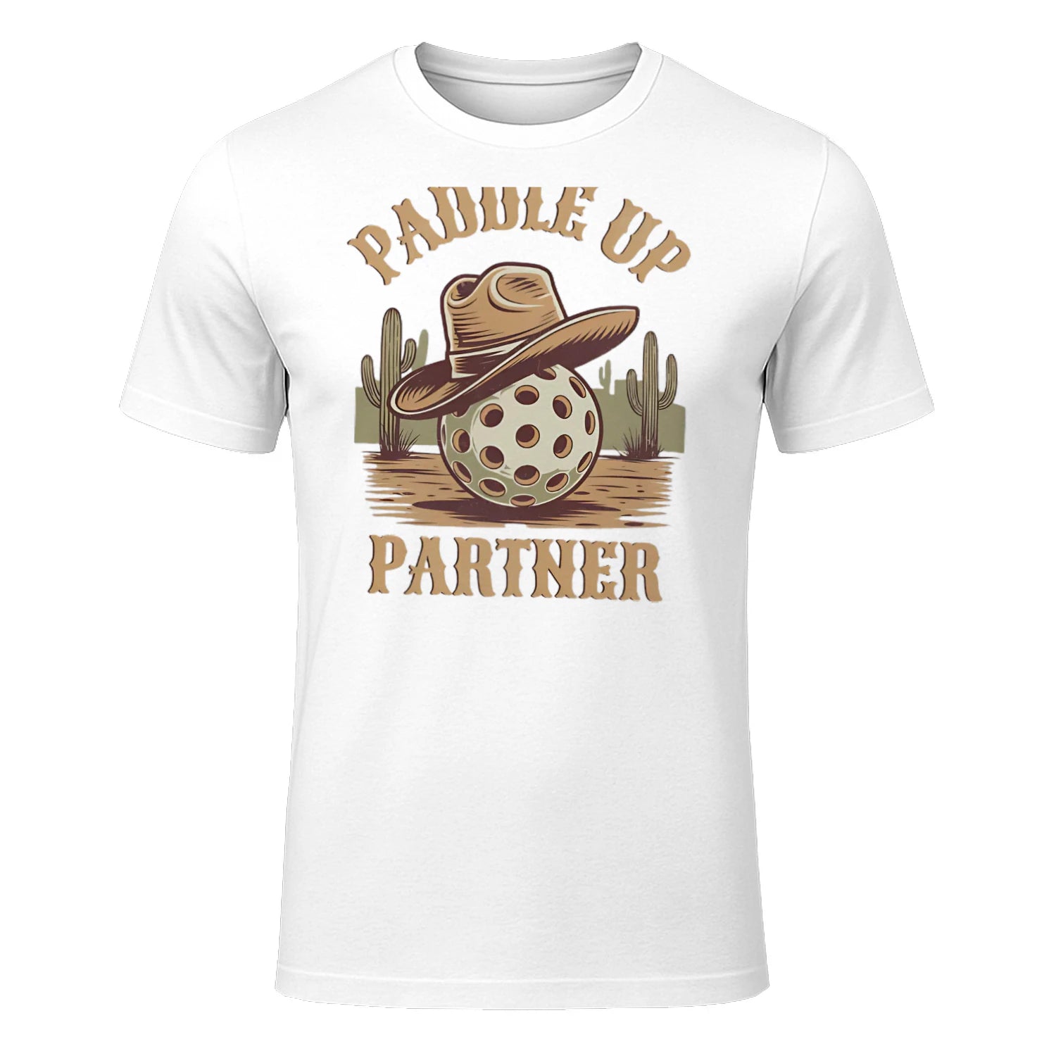Paddle Up Partner Pickleball T-Shirt – Funny Gift