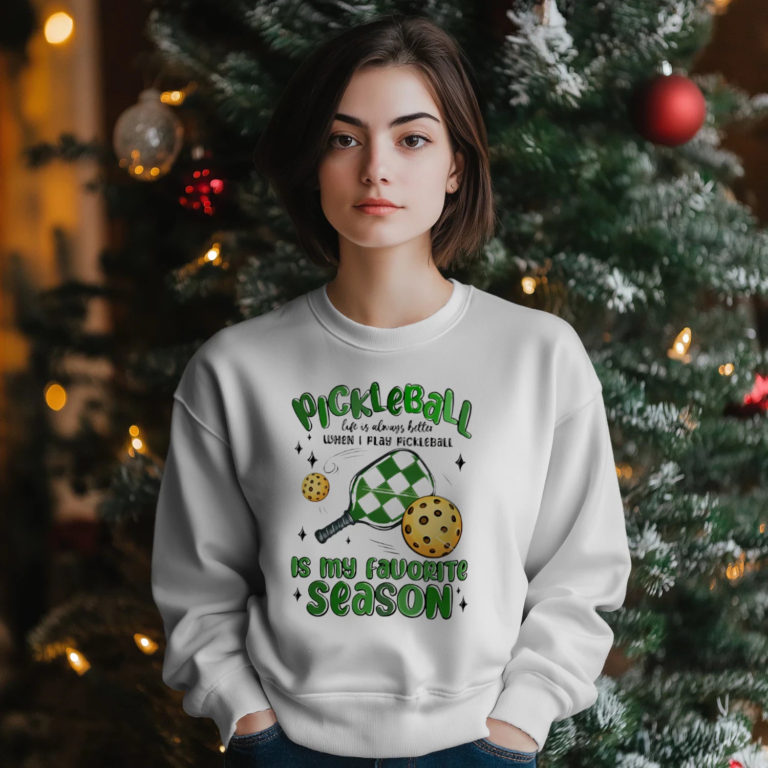 pickleball is my favorite season Women’s Sweatshirt – Funny Gift
