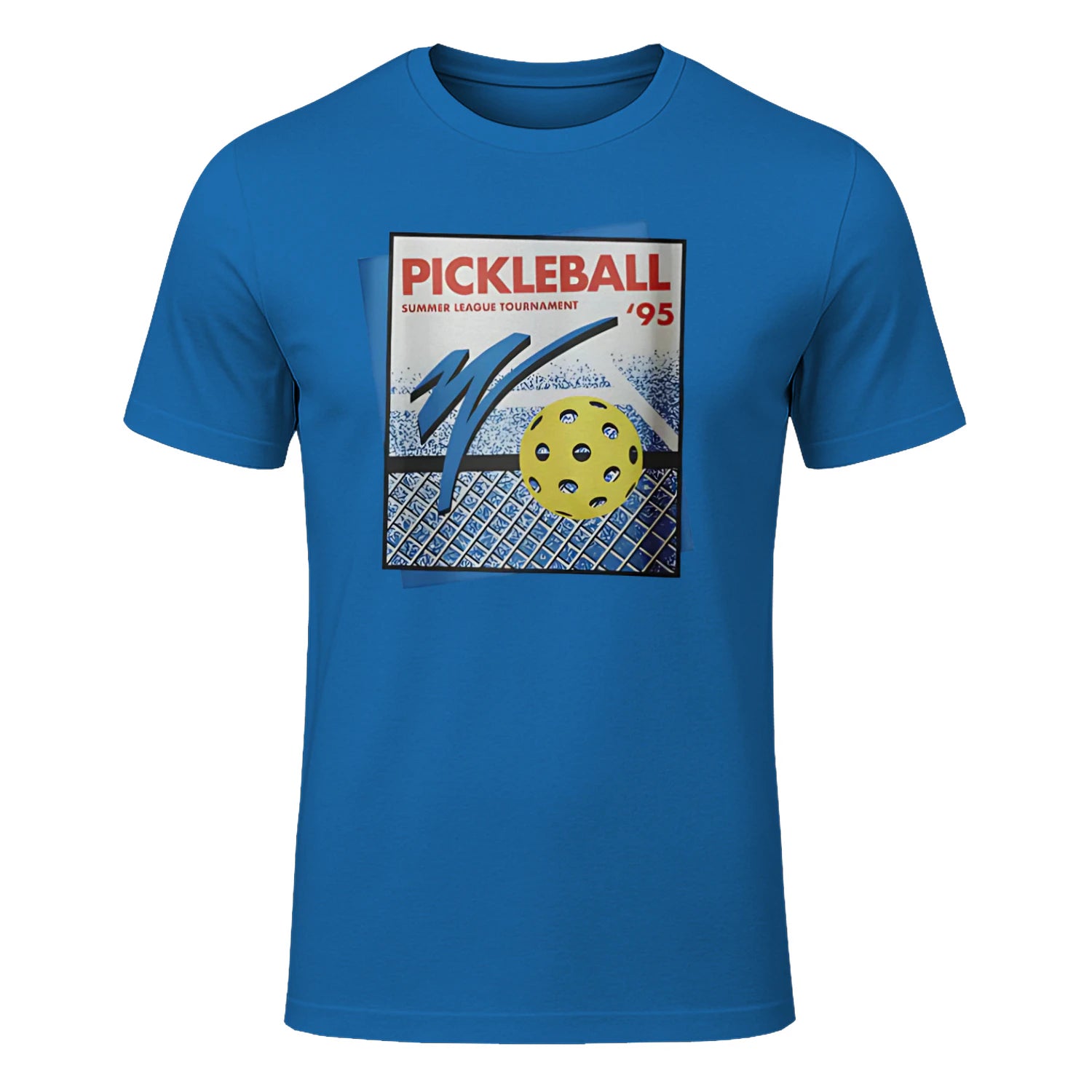 Retro Pickleball Court T-Shirt – Funny Gift