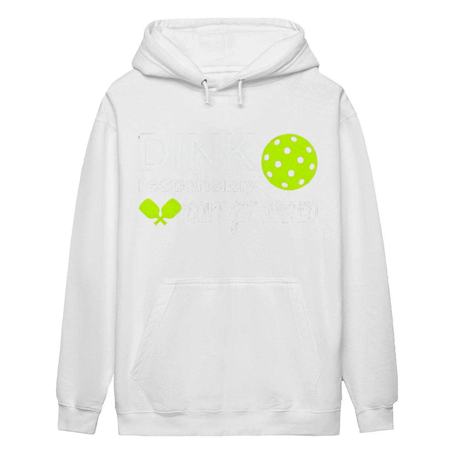 dink responsibly myb Pickleball Women’s Hoodie – Funny Gift