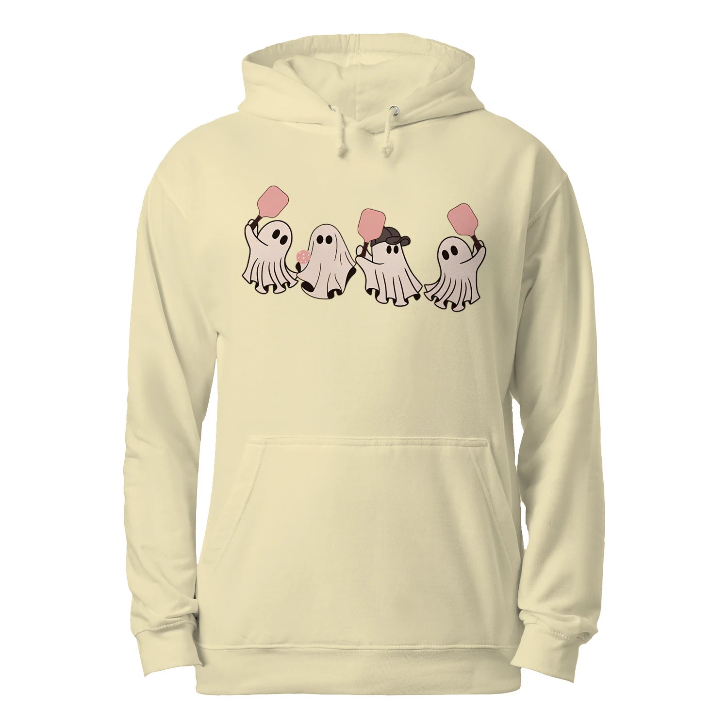 Cute Pickleball Characters Men’s Hoodie – Funny Gift