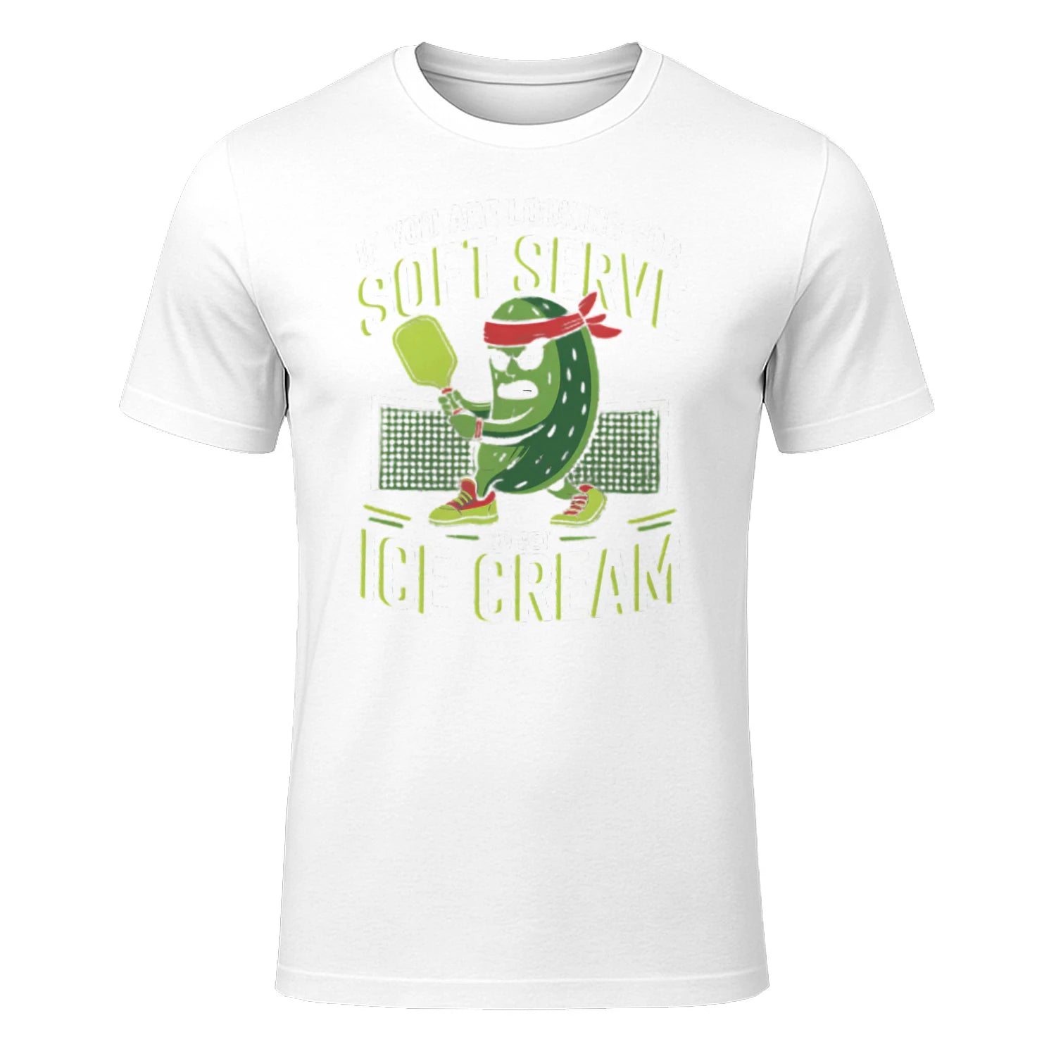 Pickleball & Ice Cream T-Shirt – Funny Gift