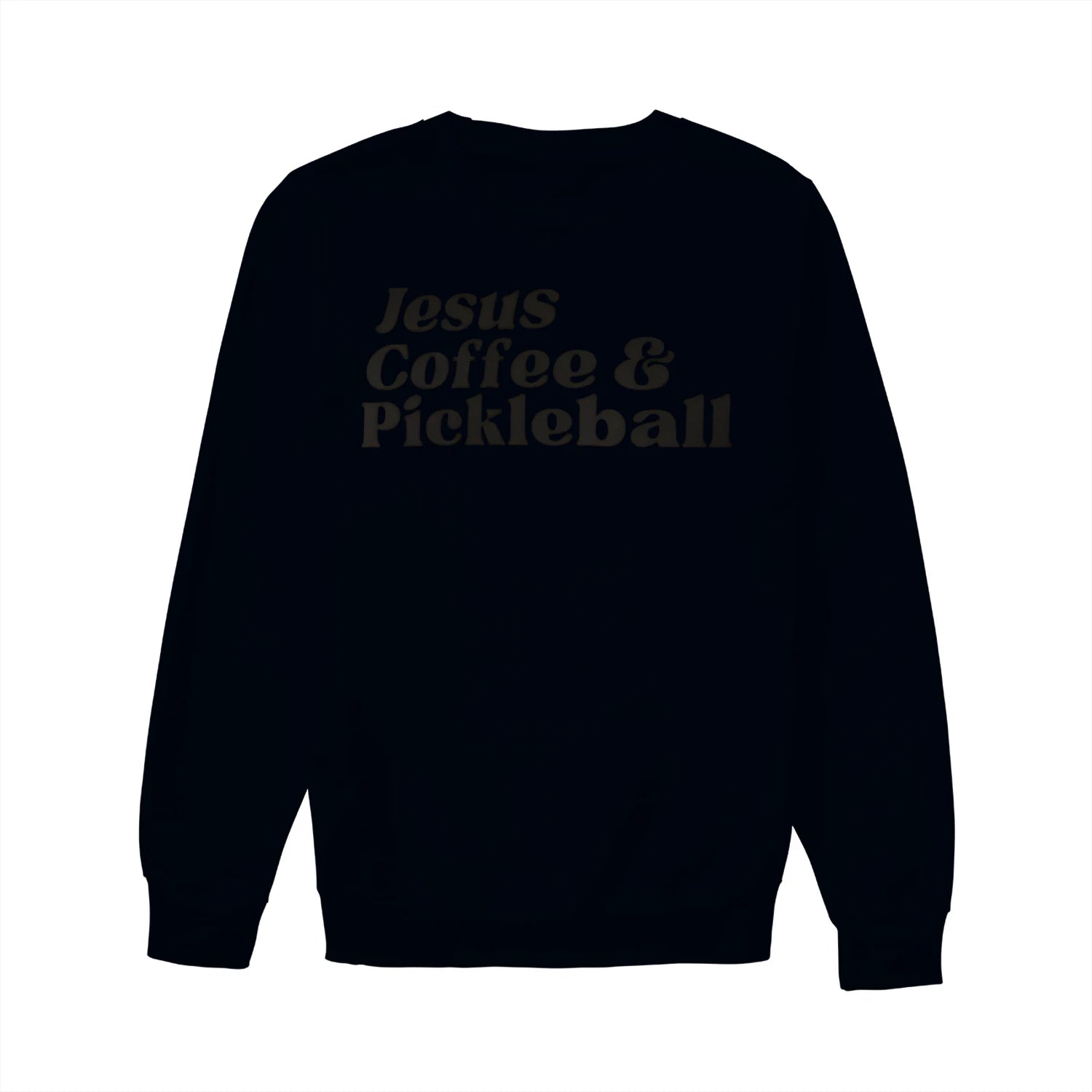 jesus coffee pickleball Women’s Sweatshirt – Funny Gift