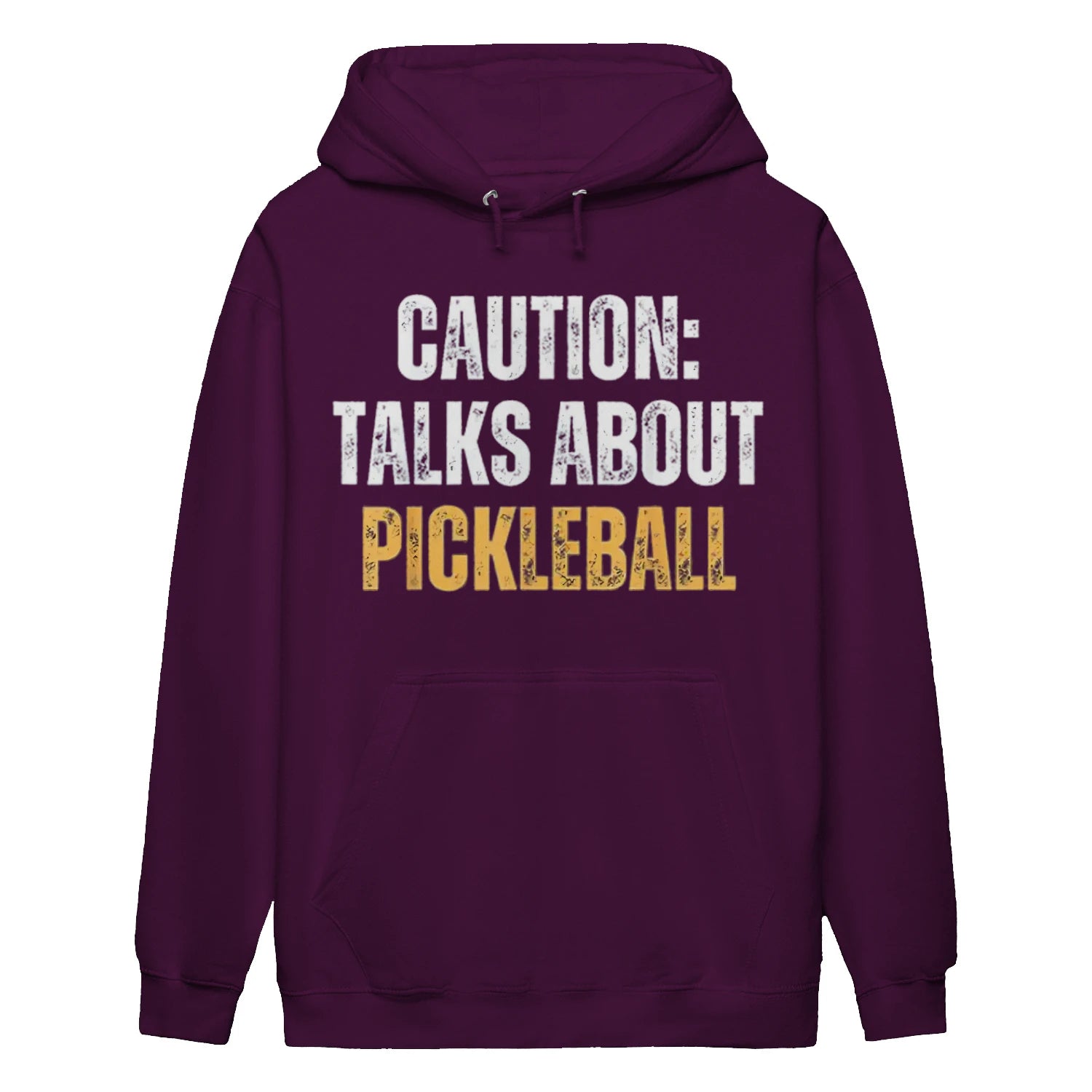 caution talks about pickleball Women’s Hoodie – Funny Gift