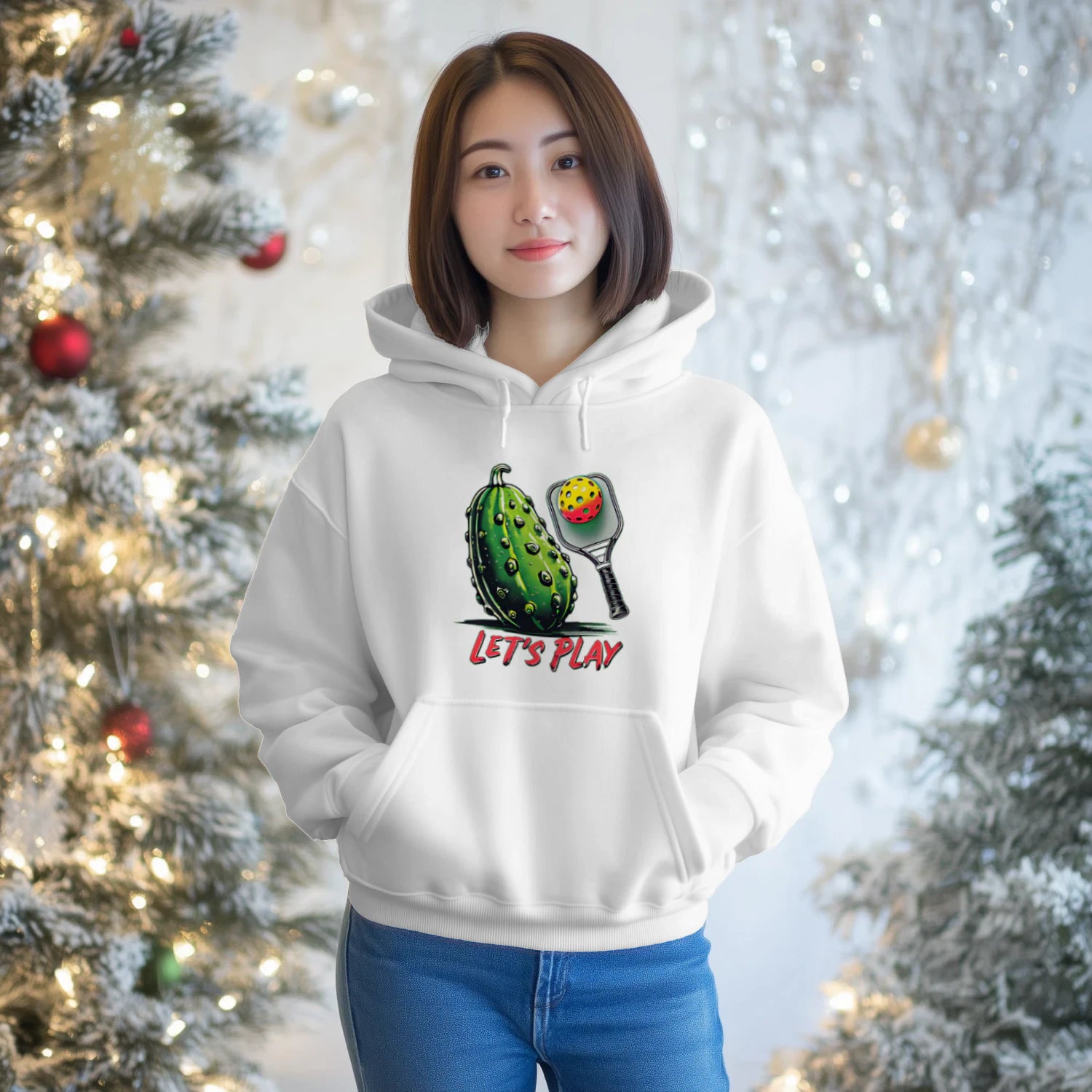 funny pickle pickleball Women’s Hoodie – Funny Gift