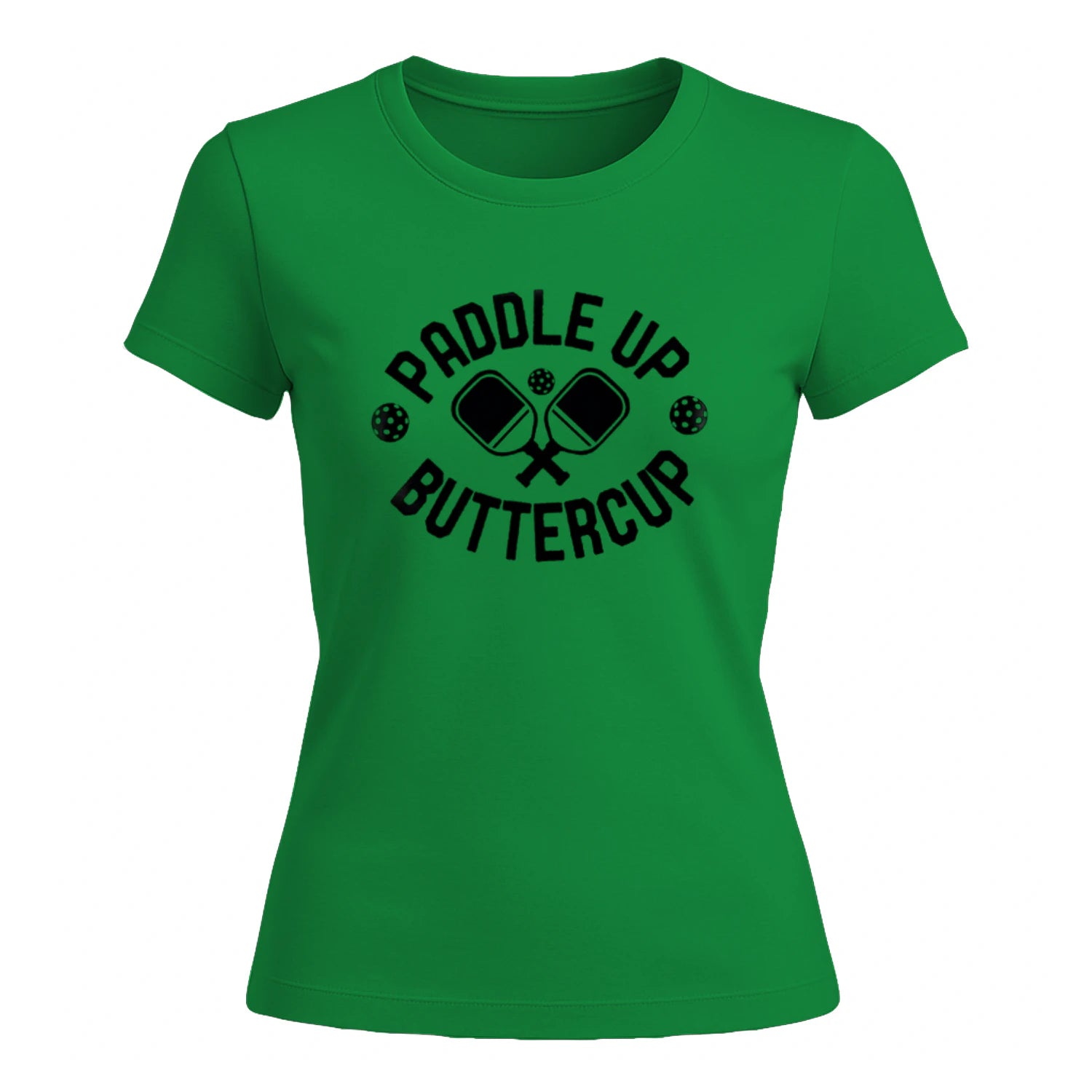 Paddle Up Buttercup for Pickleball Women’s T-Shirt – Funny Gift