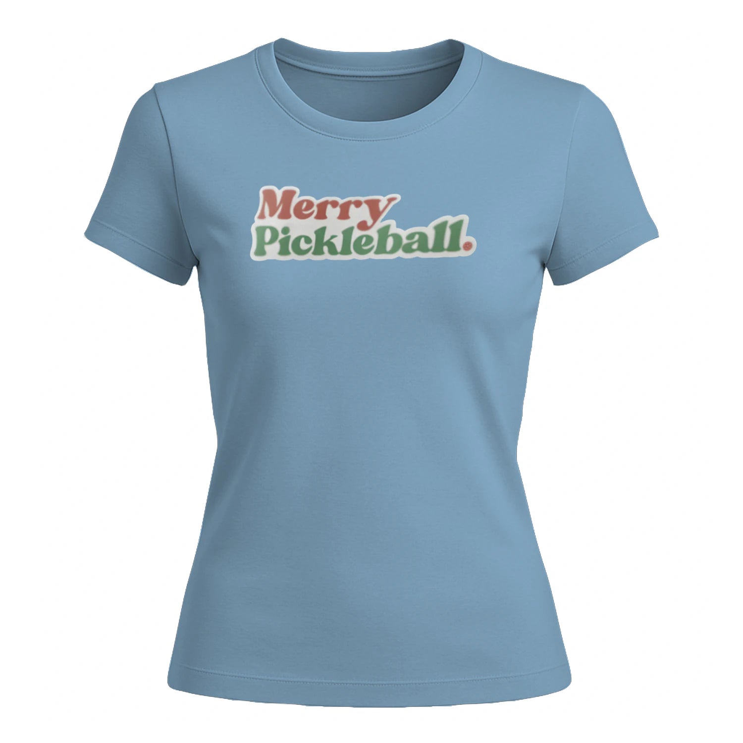 Merry Pickleball for Women’s T-Shirt – Funny Gift