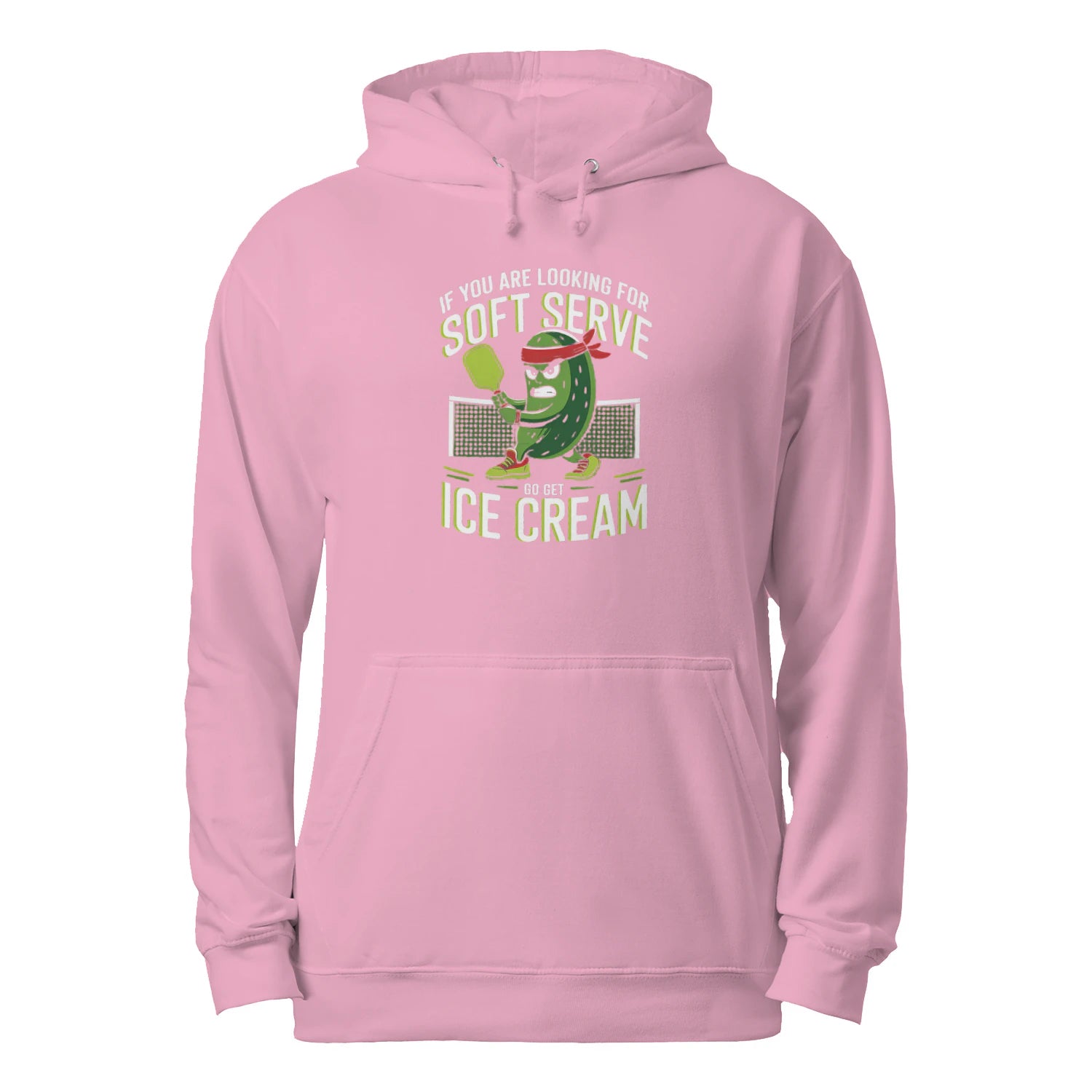 Pickleball & Ice Cream Men’s Hoodie – Funny Gift