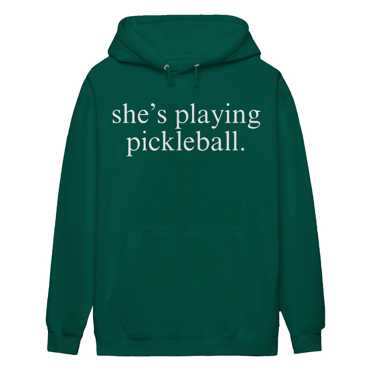 she s playing pickleball Women’s Hoodie – Funny Gift
