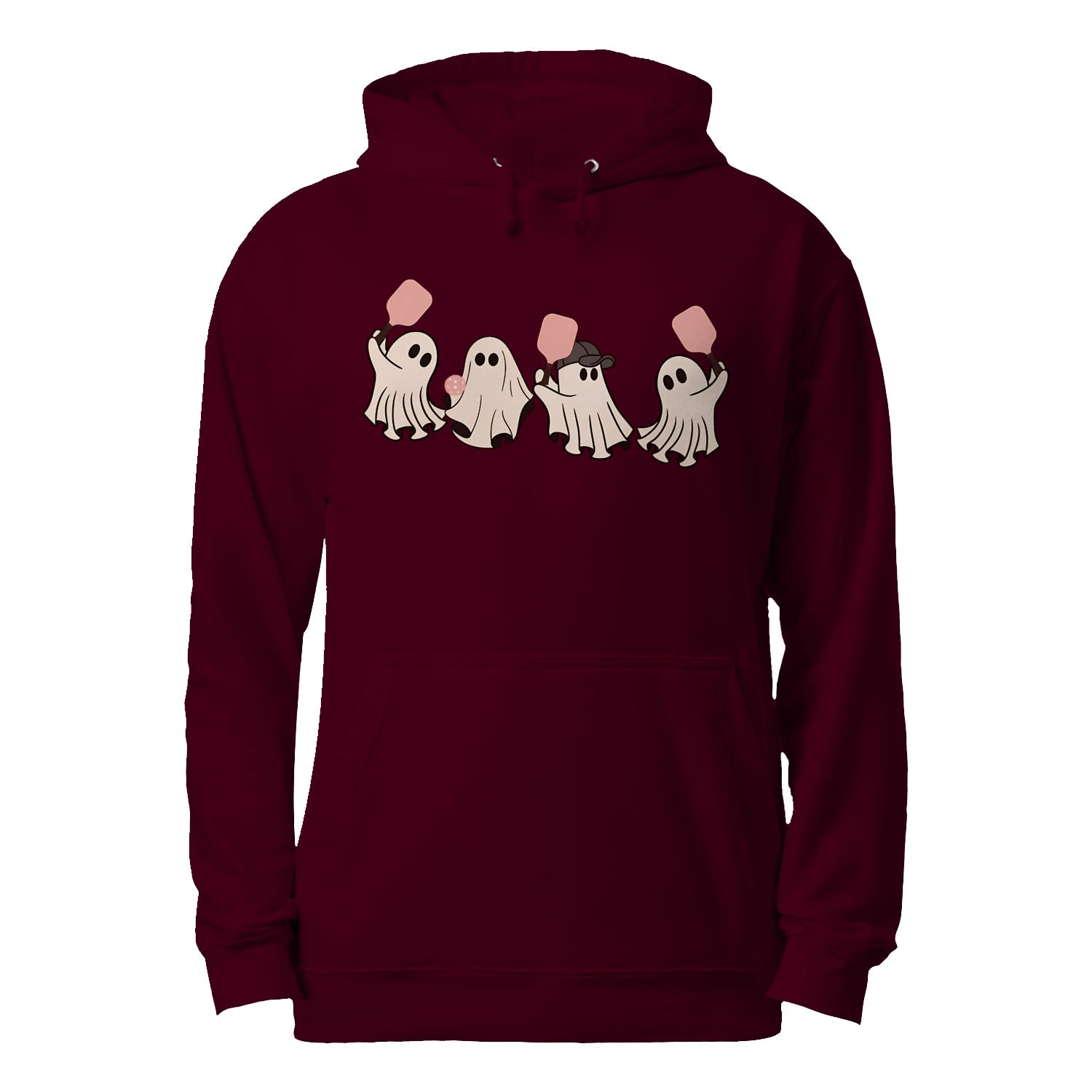 Cute Pickleball Characters Men’s Hoodie – Funny Gift