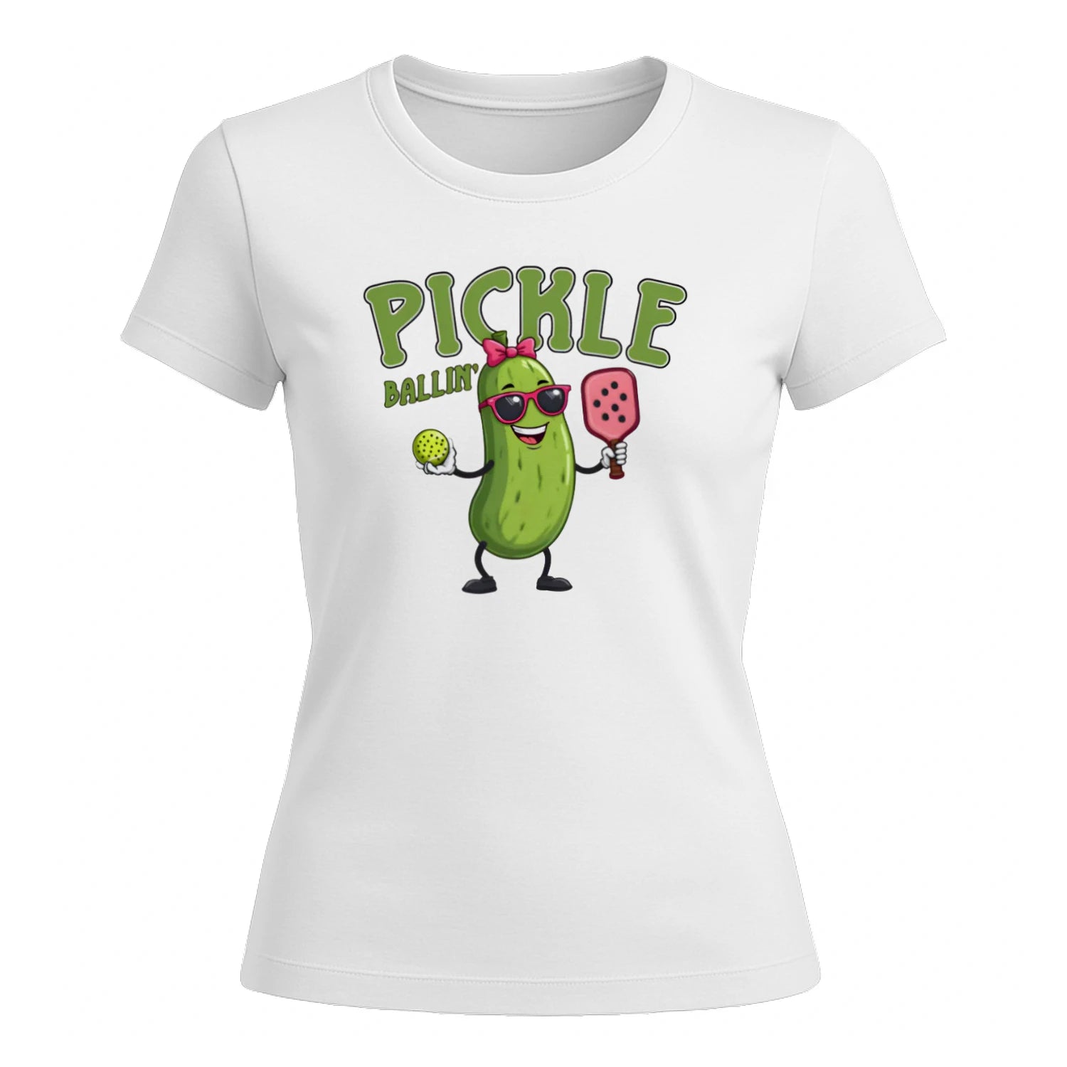 Pickleball Pickle for Women’s T-Shirt – Funny Gift
